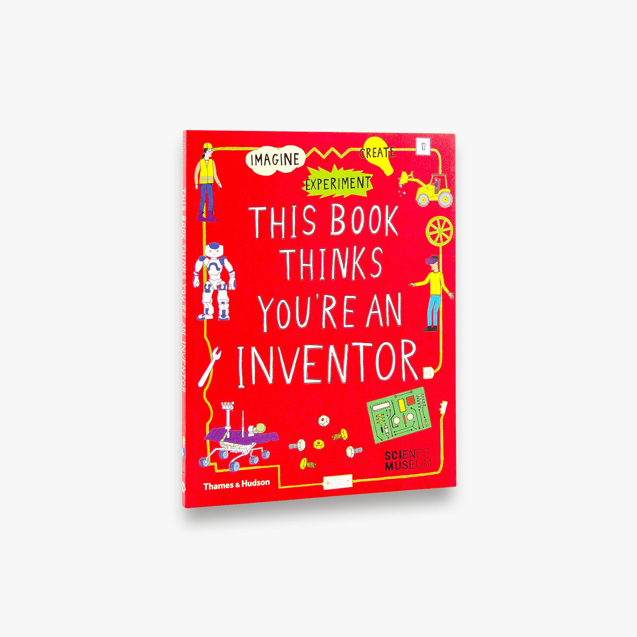 This Book Thinks You're an Inventor - STEM Activity Book for Kids | Creative Thinking & Science Projects | Perfect for Classroom Learning & Home Education