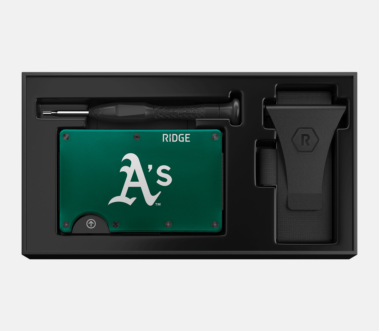 Ridge Wallet - Slim Minimalist RFID Blocking Front Pocket Wallet for Men - Perfect for Everyday Carry, Travel & Athletics