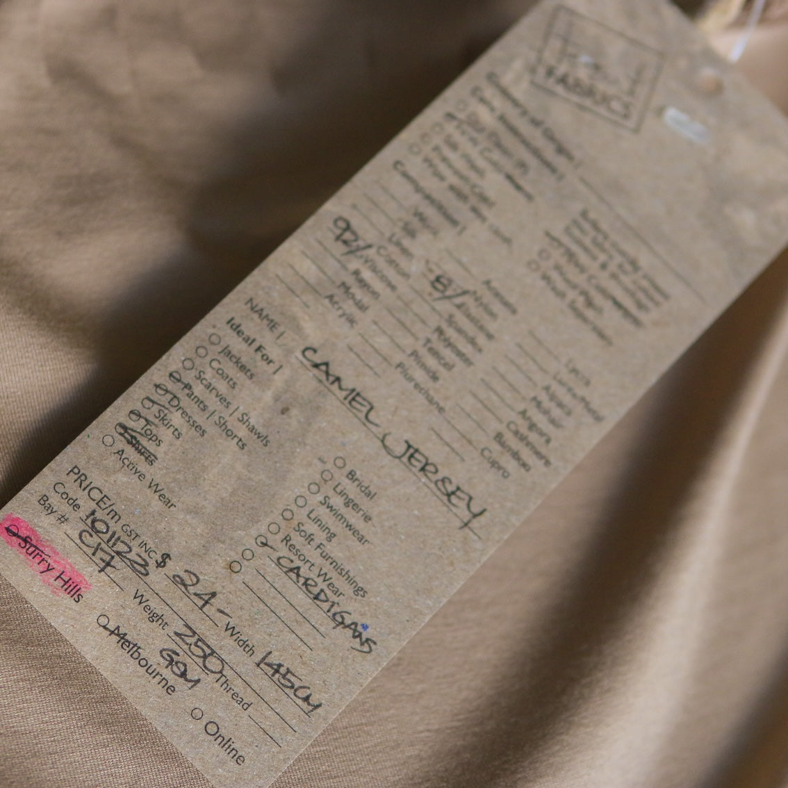 Camel Jersey - Soft & Breathable Cotton Knitwear for Men & Women | Perfect for Casual Wear, Layering & Outdoor Activities