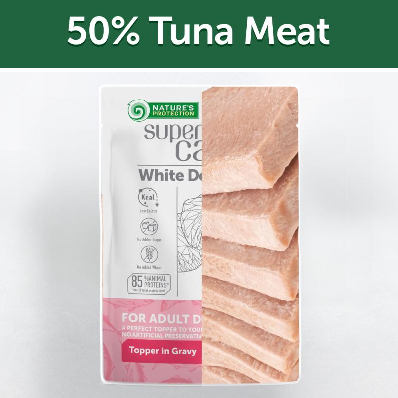 Premium Tuna & Rice Wet Dog Food for Adult Dogs - All Breeds - High Protein & Grain-Free Meal for Healthy Digestion - Perfect for Picky Eaters & Sensitive Stomachs