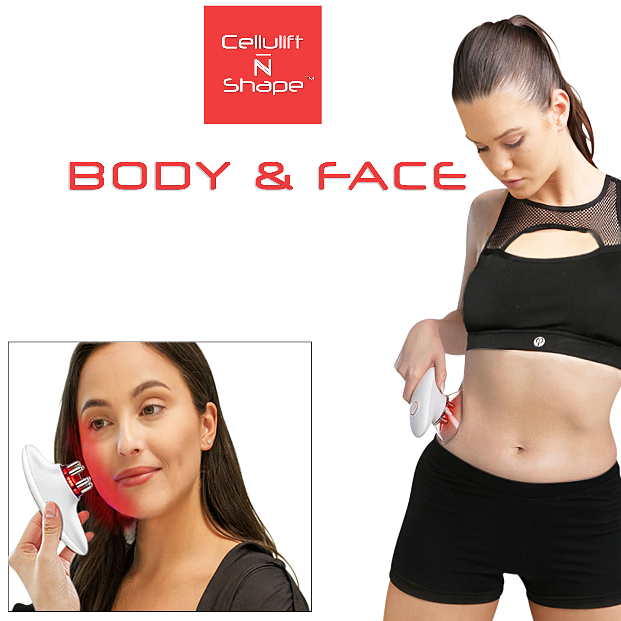 IGIA 4-in-1 Body Toning, Firming & Sculpting Massager - Professional Muscle Stimulator for Home Gym, Post-Workout Recovery & Spa Relaxation