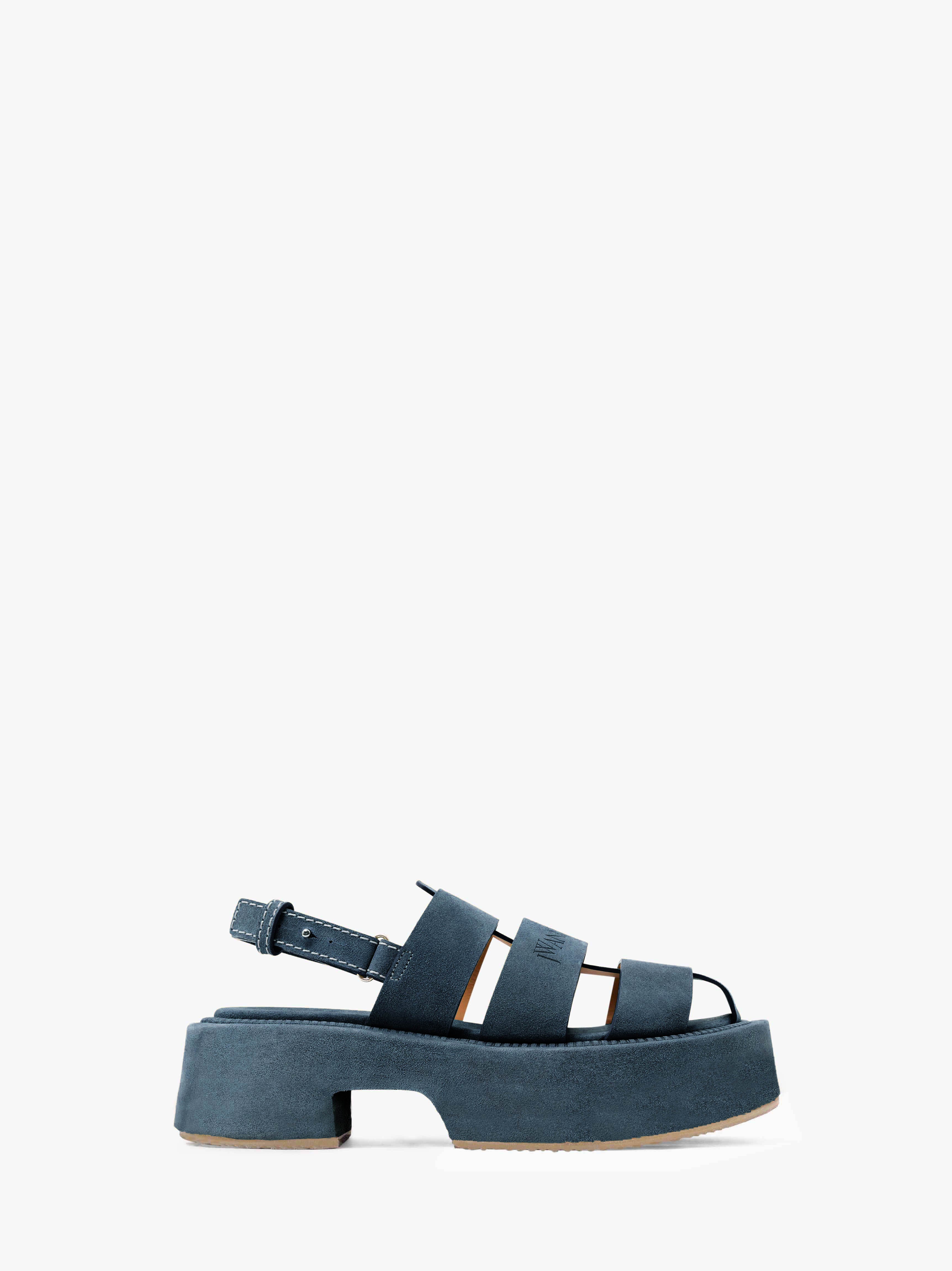 Stylish Suede Platform Fisherman Sandals for Women - Comfortable Summer Beach & Casual Walking Shoes