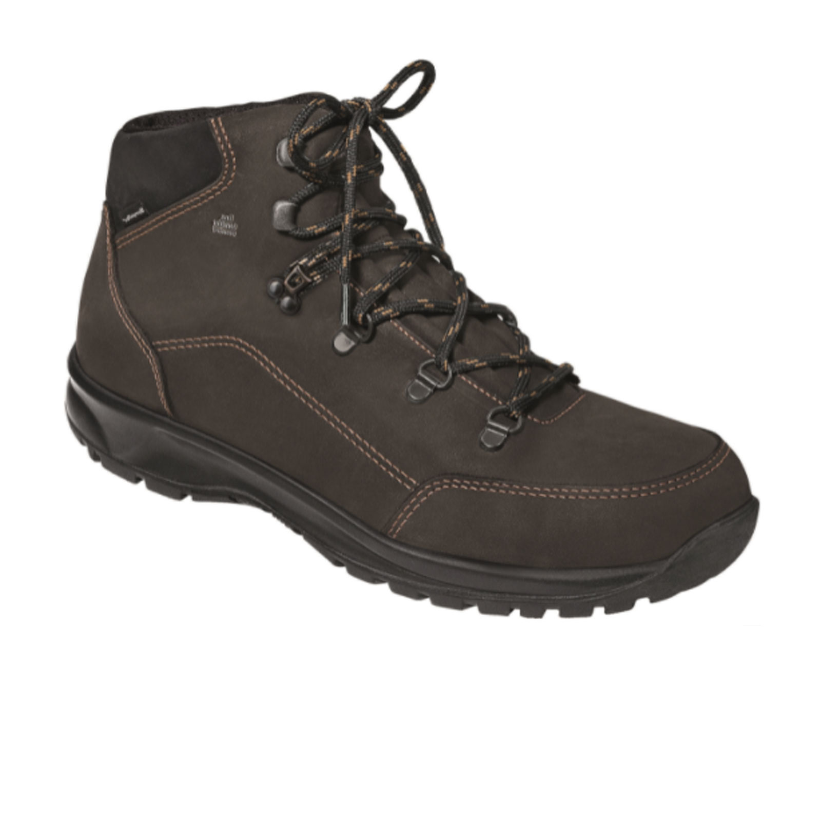 Finn Comfort Tibet Unisex Hiking Boots - Slate/Black | Waterproof Outdoor Trekking Shoes for Men & Women | Perfect for Mountain Climbing, Camping & Trail Walking