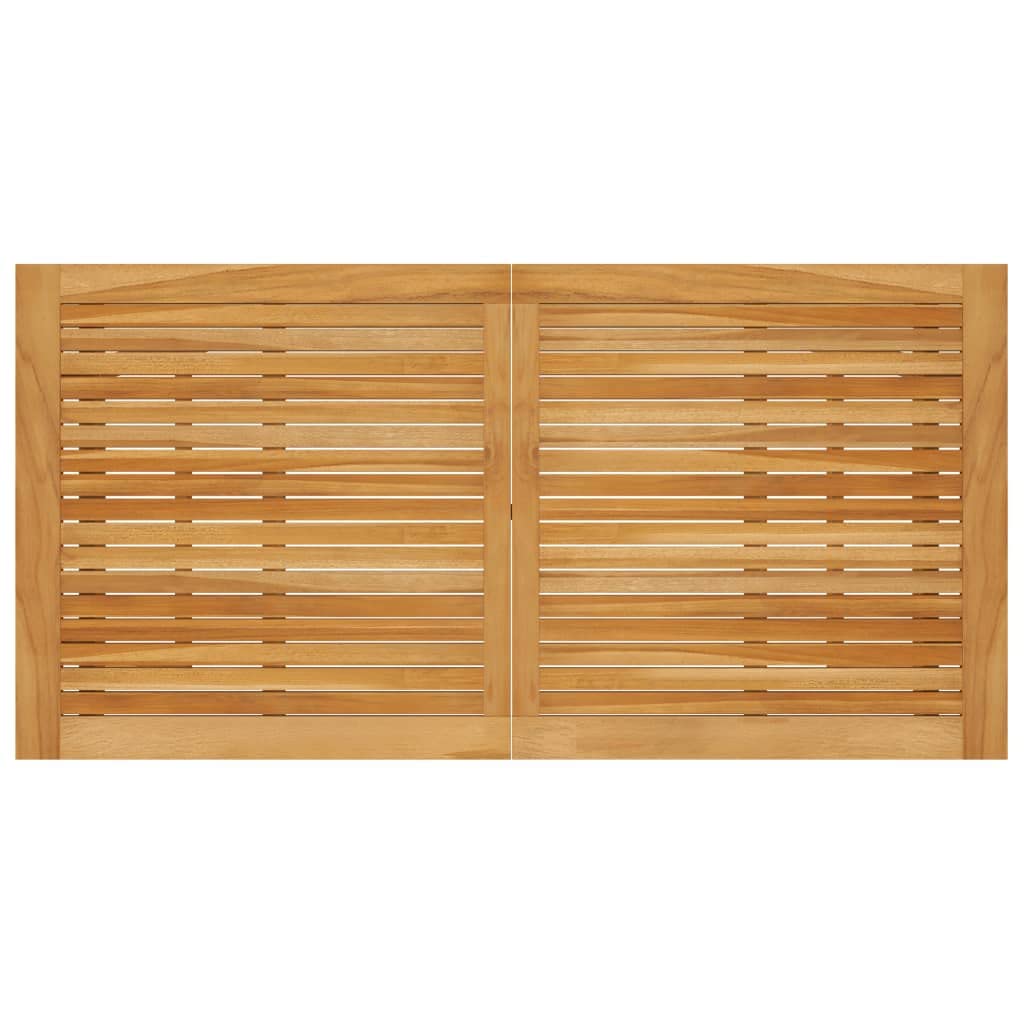 55.1''x27.6''x41'' Solid Acacia Wood Outdoor Bar Table - Patio Dining Table, Bistro Table & Coffee Table for Garden, Deck, Camping & Picnic | Perfect for Backyard BBQs, Poolside Lounging & Outdoor Entertaining