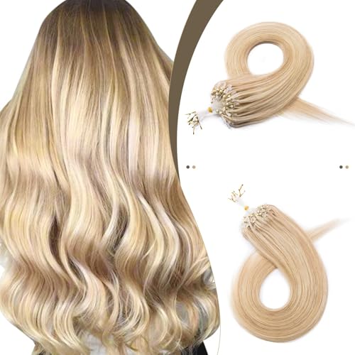 Micro Loop-Ash blonde and bleach blonde