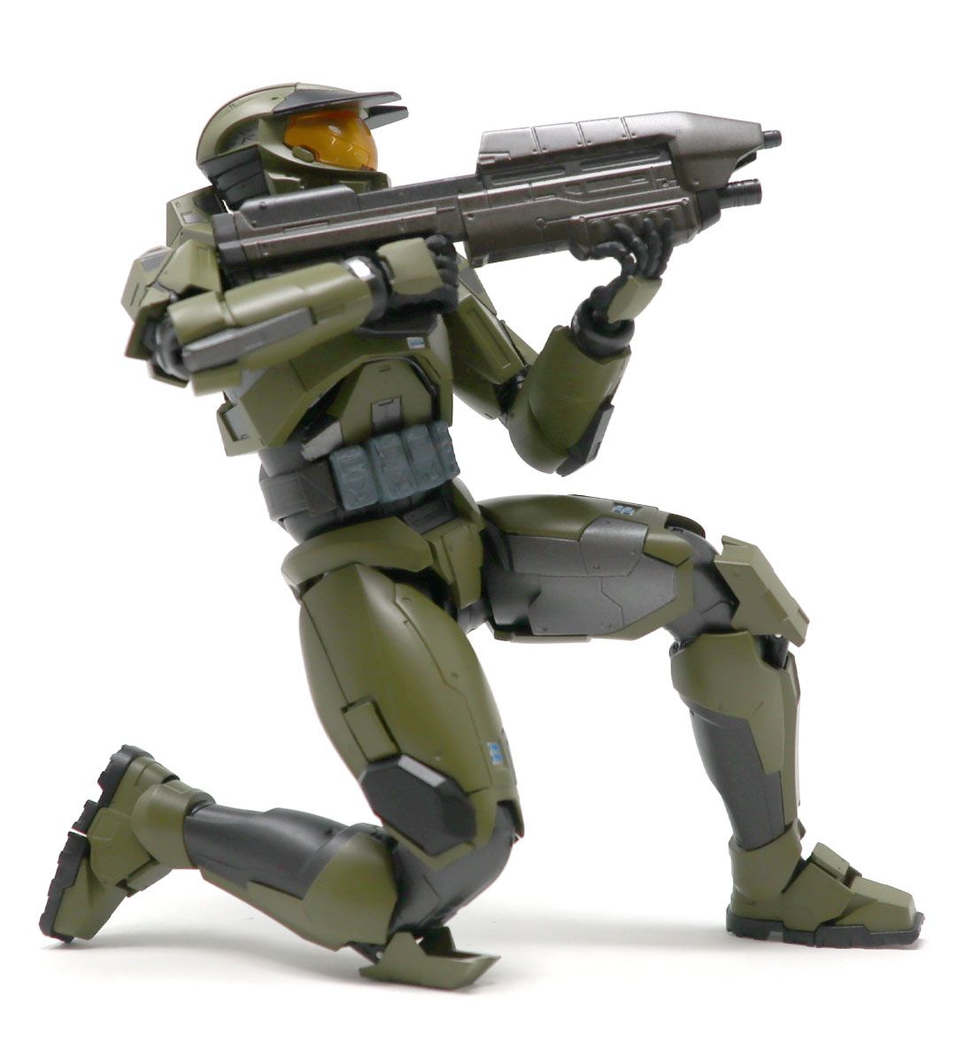 1/12 Scale RE:Edit Master Chief MJOLNIR Mark V Action Figure - Halo Collectible for Display & Gaming Enthusiasts