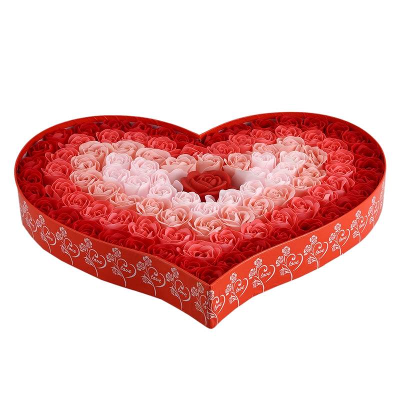 Romantic Heart Shaped Rose Gift Box for Valentine's Day, Anniversary & Special Occasions - Perfect for Couples, Wife & Girlfriend