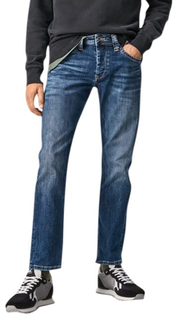 Pepe Jeans Hatch6 40 - Stylish Slim Fit Men's Jeans | Comfortable Denim Pants for Casual Wear | Perfect for Everyday Outfits, Dates & Weekend Looks