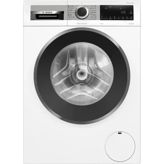 Bosch 9kg Front Load Washing Machine White WGG24401AU - Energy Efficient, Quiet Laundry Appliance for Small Homes & Apartments