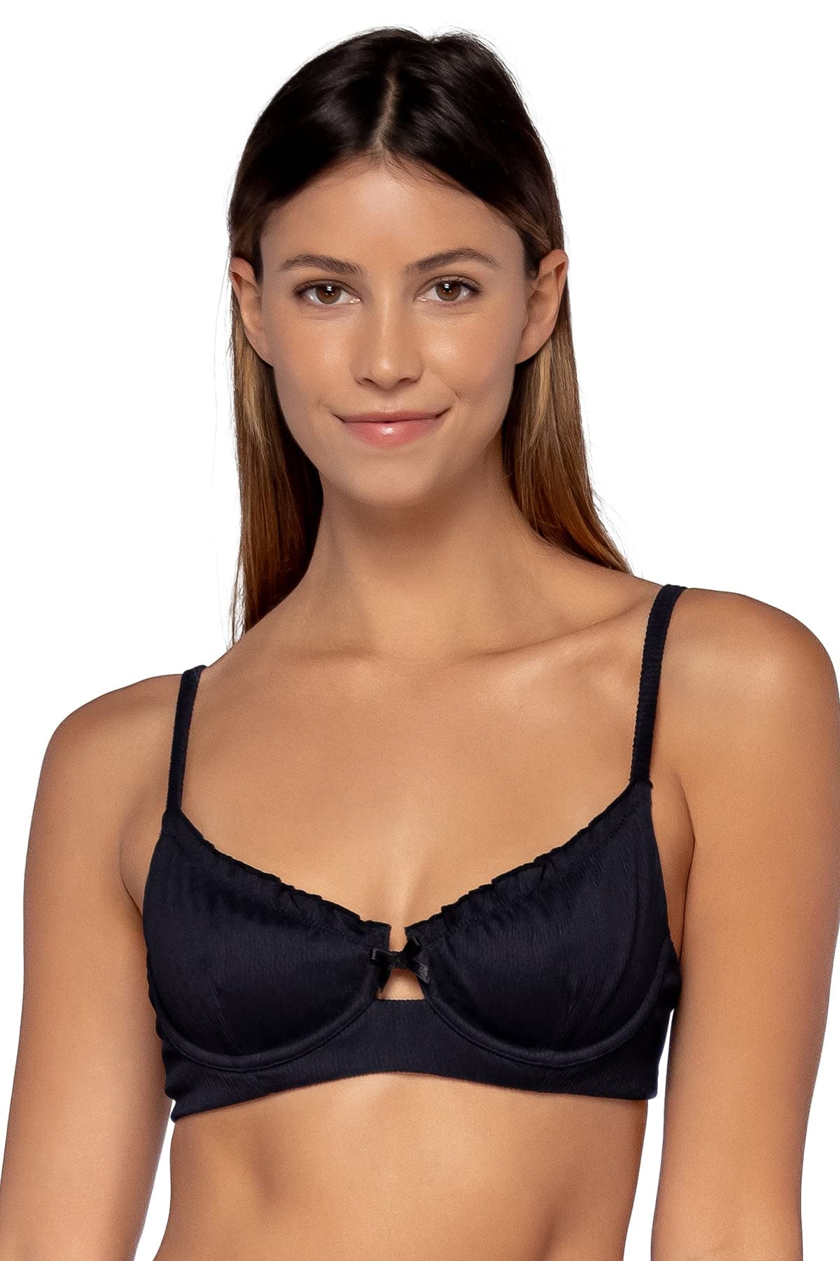 Elizabeth & Christen Women's Underwire Bikini Top - Sexy Push Up Swimwear for Beach, Pool & Vacation | Plus Size Options Available