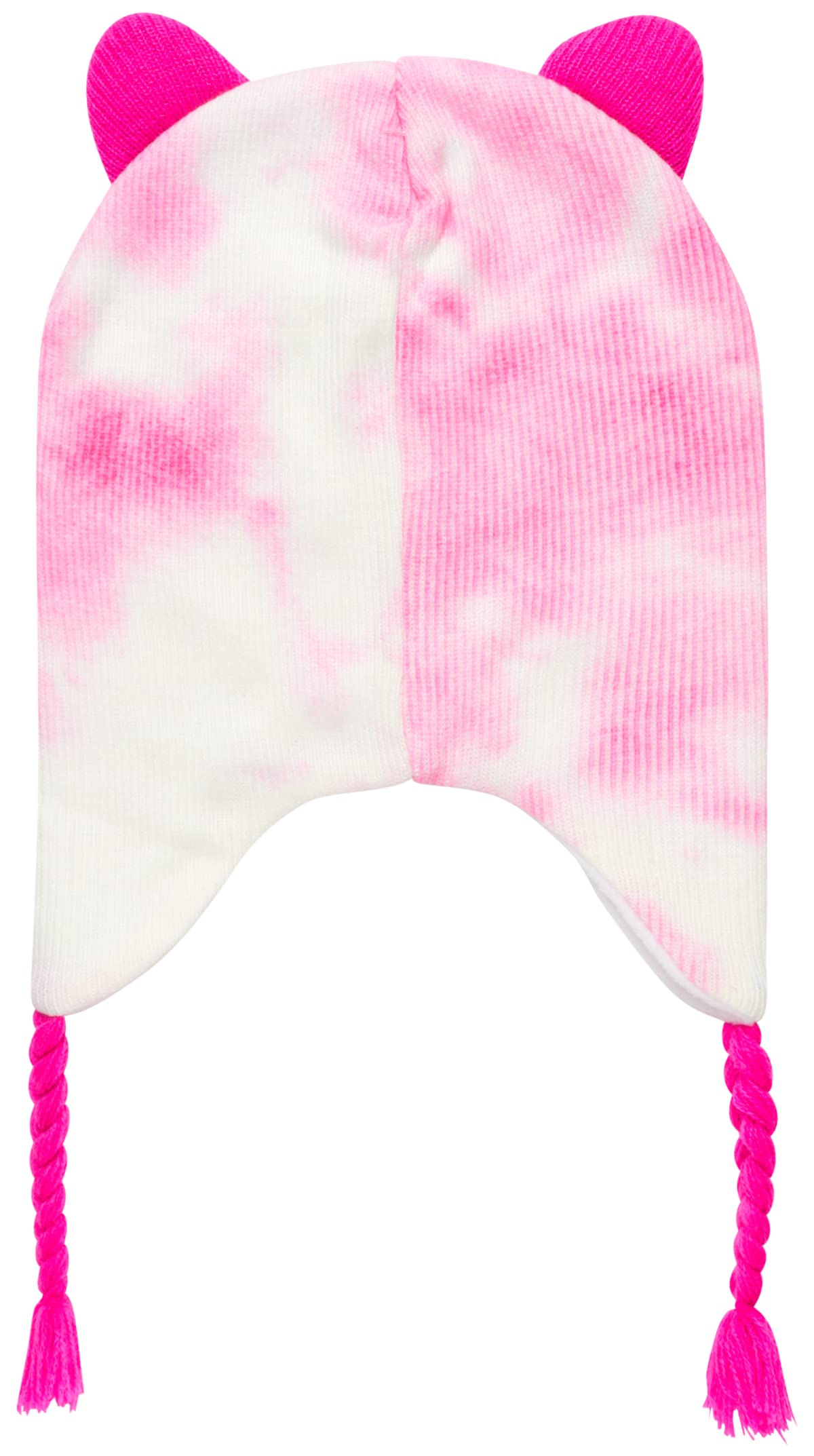 Girls Critter Winter Hat and 2 Pair Gloves Set for Toddler & Little Girls - Cozy Outdoor Play & Snow Day Essentials