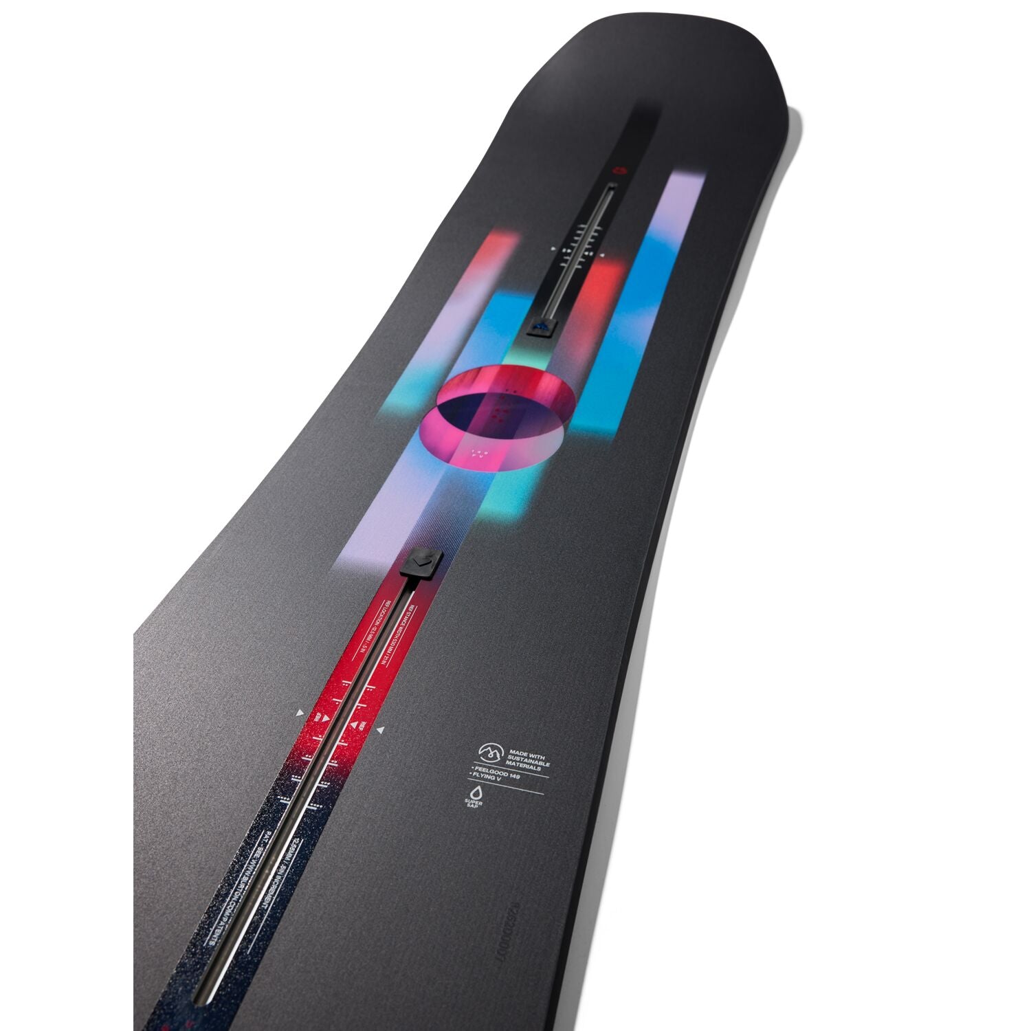 Burton Women's Feelgood Flying V Snowboard 2025 - All-Mountain Freestyle Snowboard for Women | Perfect for Powder, Park & Freeride | Best for Intermediate to Advanced Riders