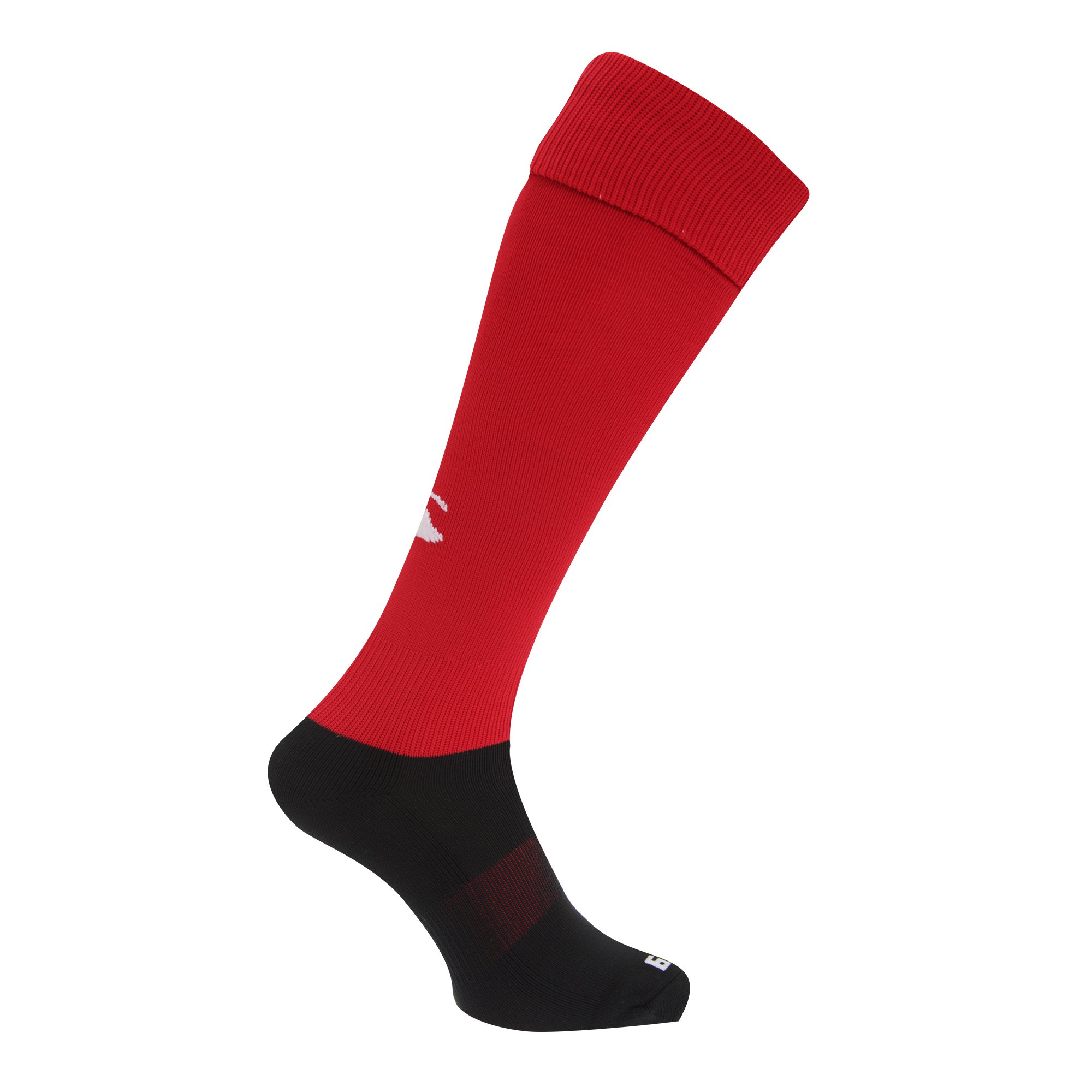 Canterbury Men's Rugby Socks - Breathable Performance Sports Socks for Rugby Players (Medium, Red) - Perfect for Training, Matches & Active Wear