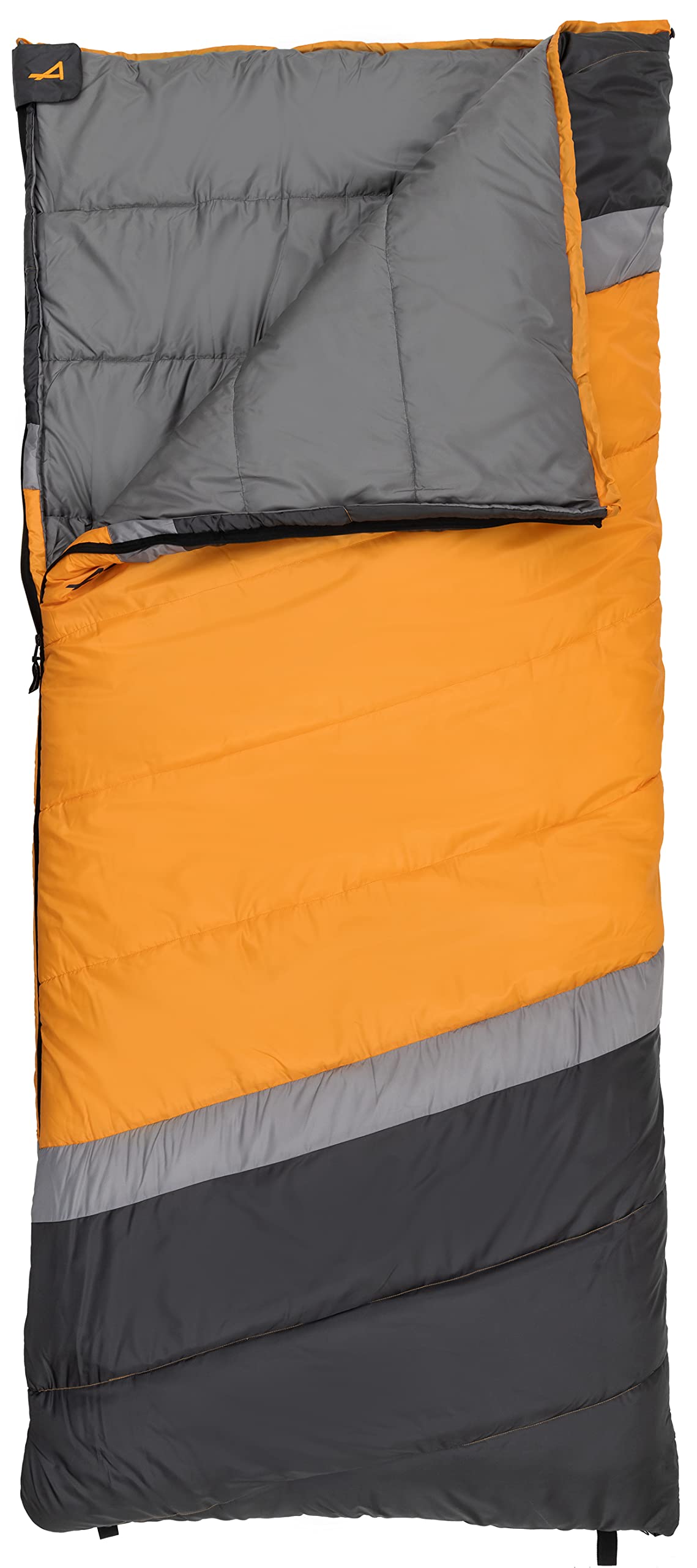 ALPS Mountaineering Zest +30°F Rectangle Sleeping Bag - Lightweight & Comfortable for Camping, Hiking & Backpacking - Perfect for Warm Weather Outdoor Adventures