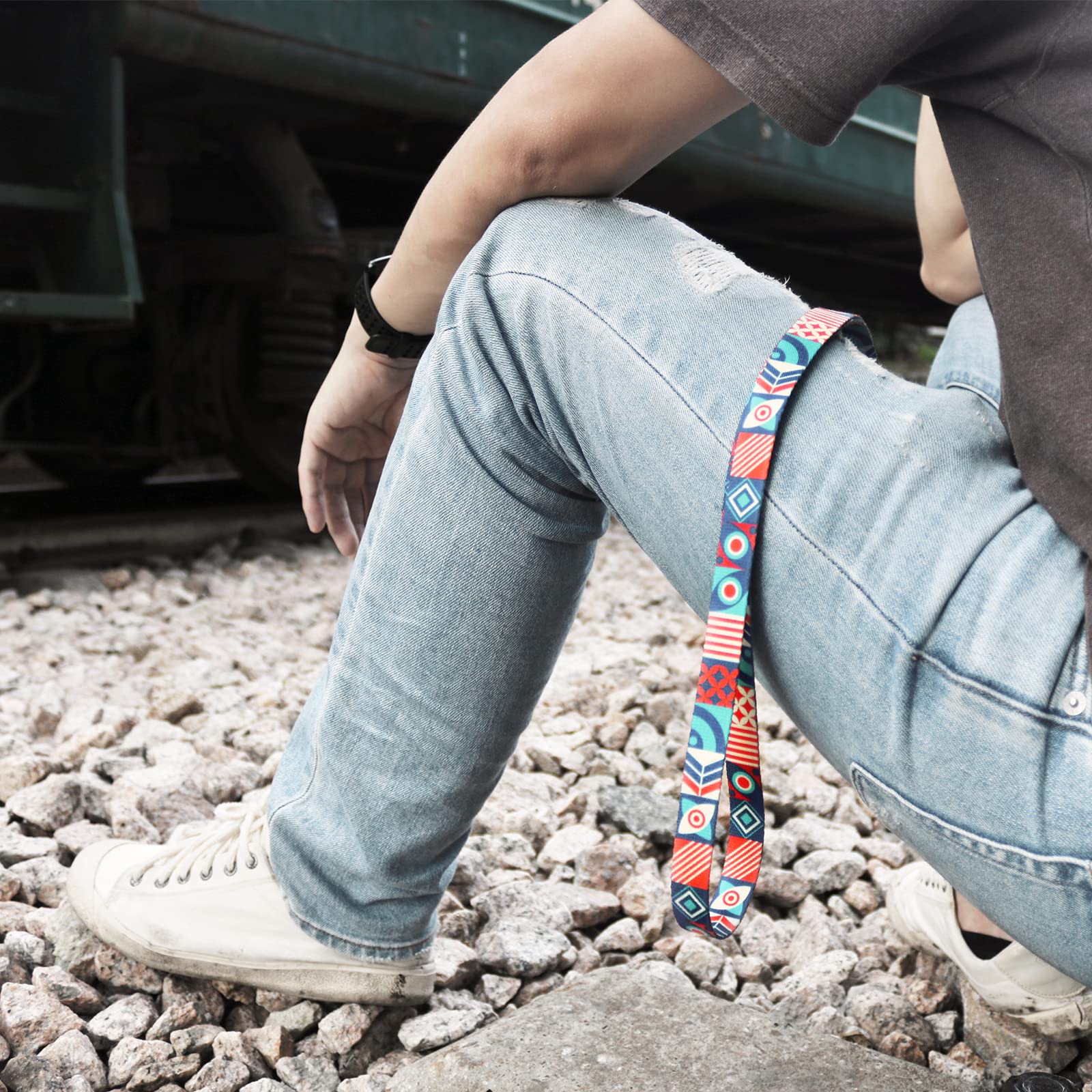 Cool Neck Lanyard for Keys, Wallet & ID Badge - Unisex Strap for Work & Travel