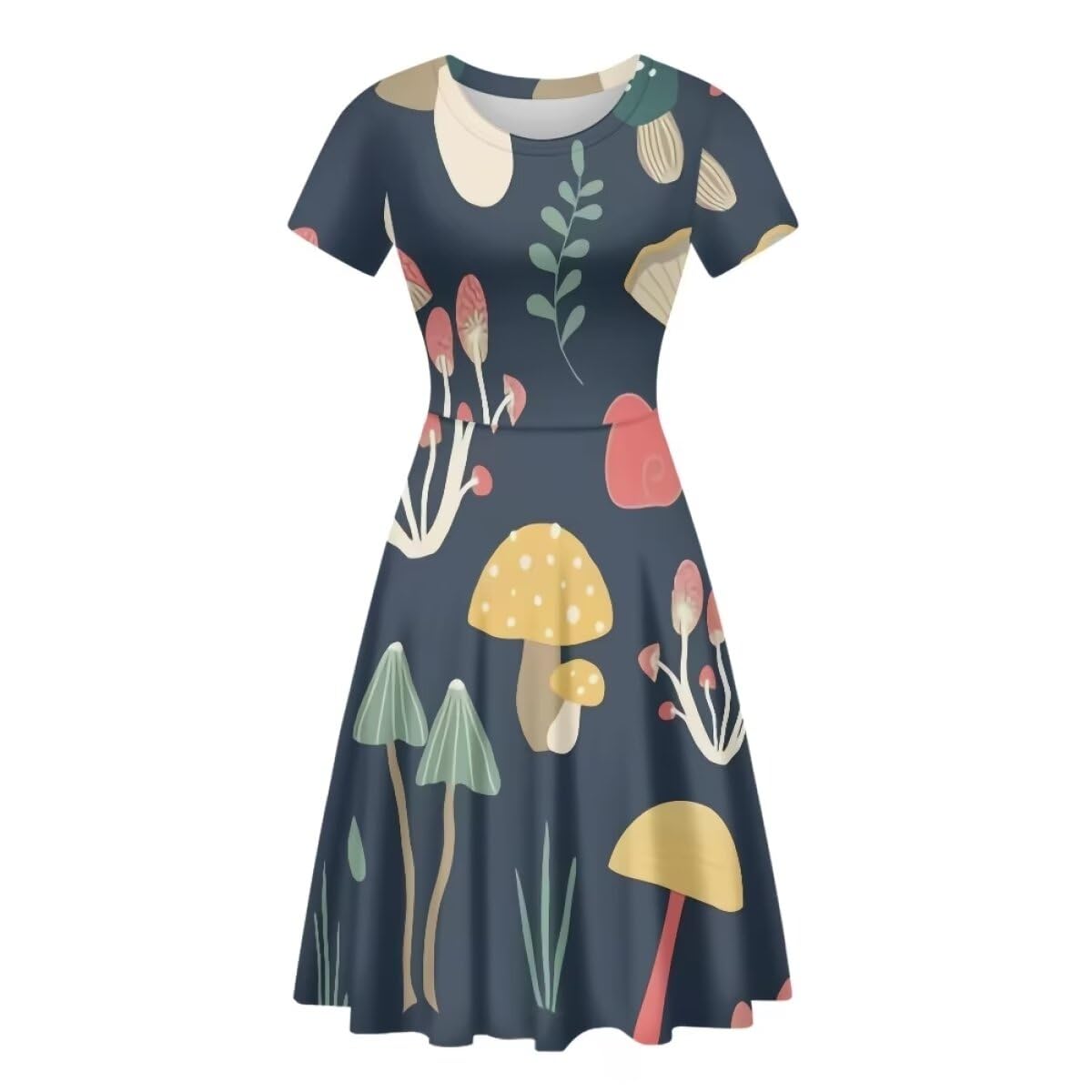 Elegant A-Line Sleeved Wedding Guest Dress for Women - Perfect for Parties, Cocktail Events & Casual Occasions