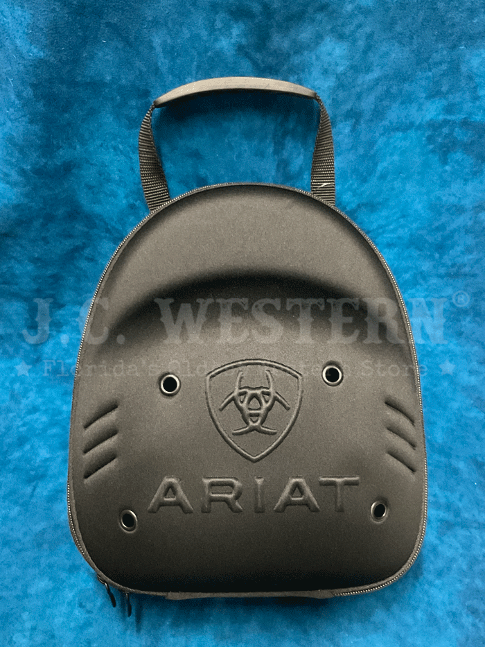 Ariat A3099999 Cap Case Black - Durable Baseball Cap Organizer for Men & Women - Perfect for Travel, Sports, and Storage