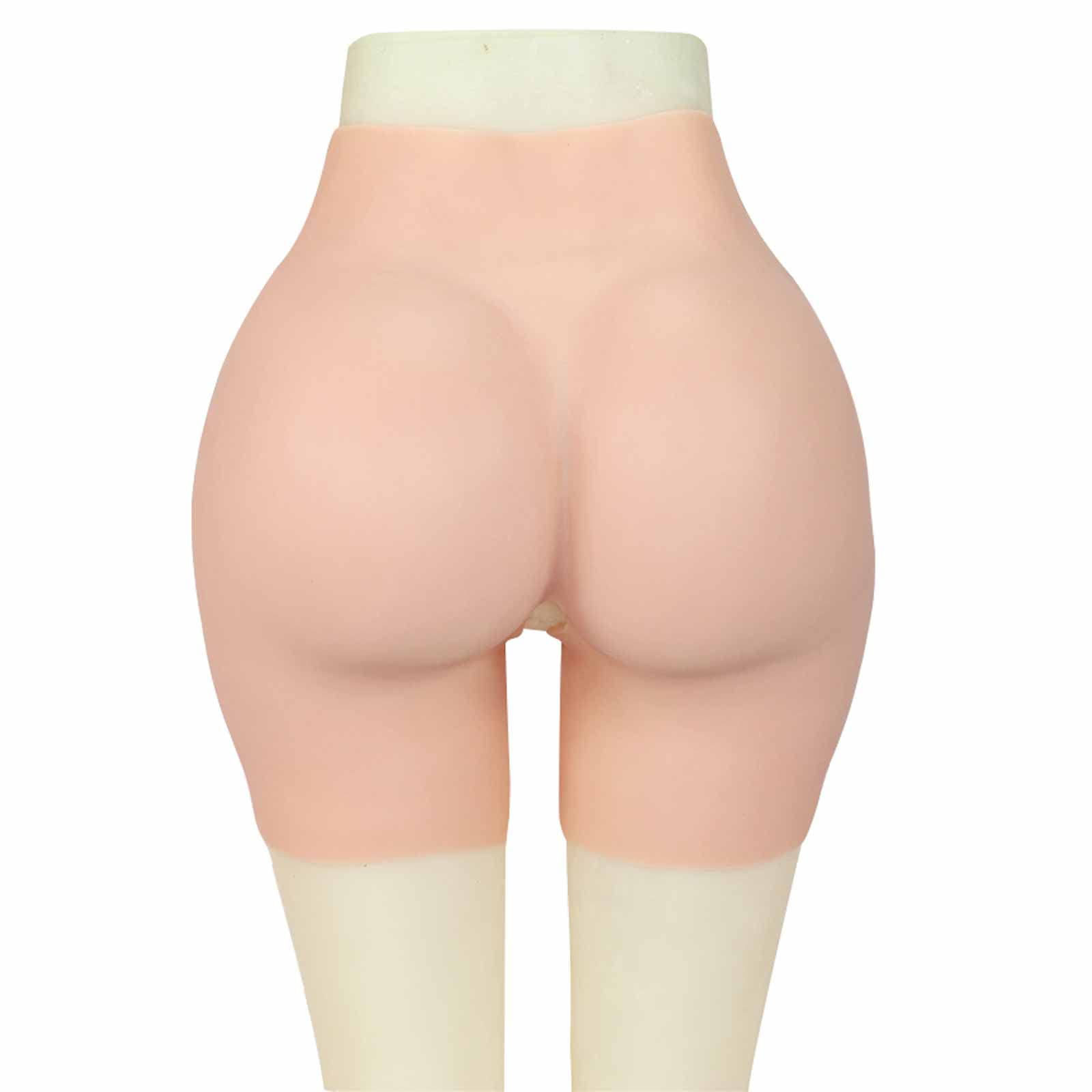 Realistic Silicone Butt Padded Shorts - Push Up & Shape Enhancer for Cosplay, Crossdressing, and Sissy Control - Comfortable & Discreet Underwear for Daily Wear or Special Occasions