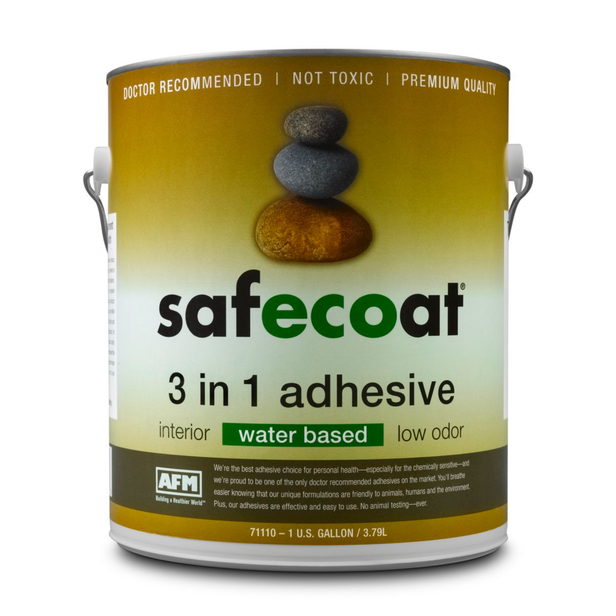 AFM Safecoat 3-in-1 Non-Toxic Adhesive - Strong Bonding for Wood, Metal & Plastic - Perfect for Home DIY Projects & Crafts