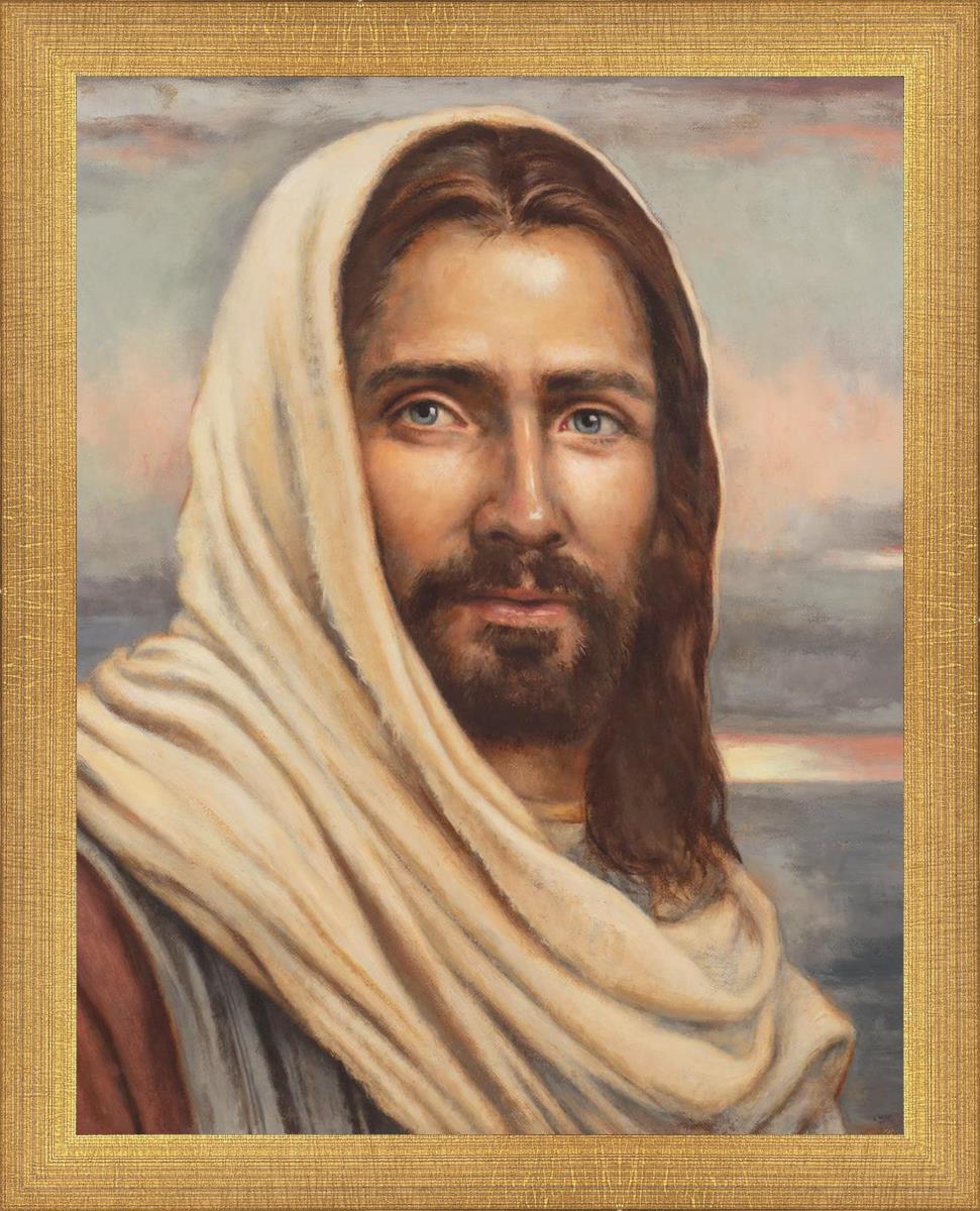 Blessed Savior by Sandy Freckleton Gagon - Inspirational Christian Artwork for Home Decor & Church Wall Decor