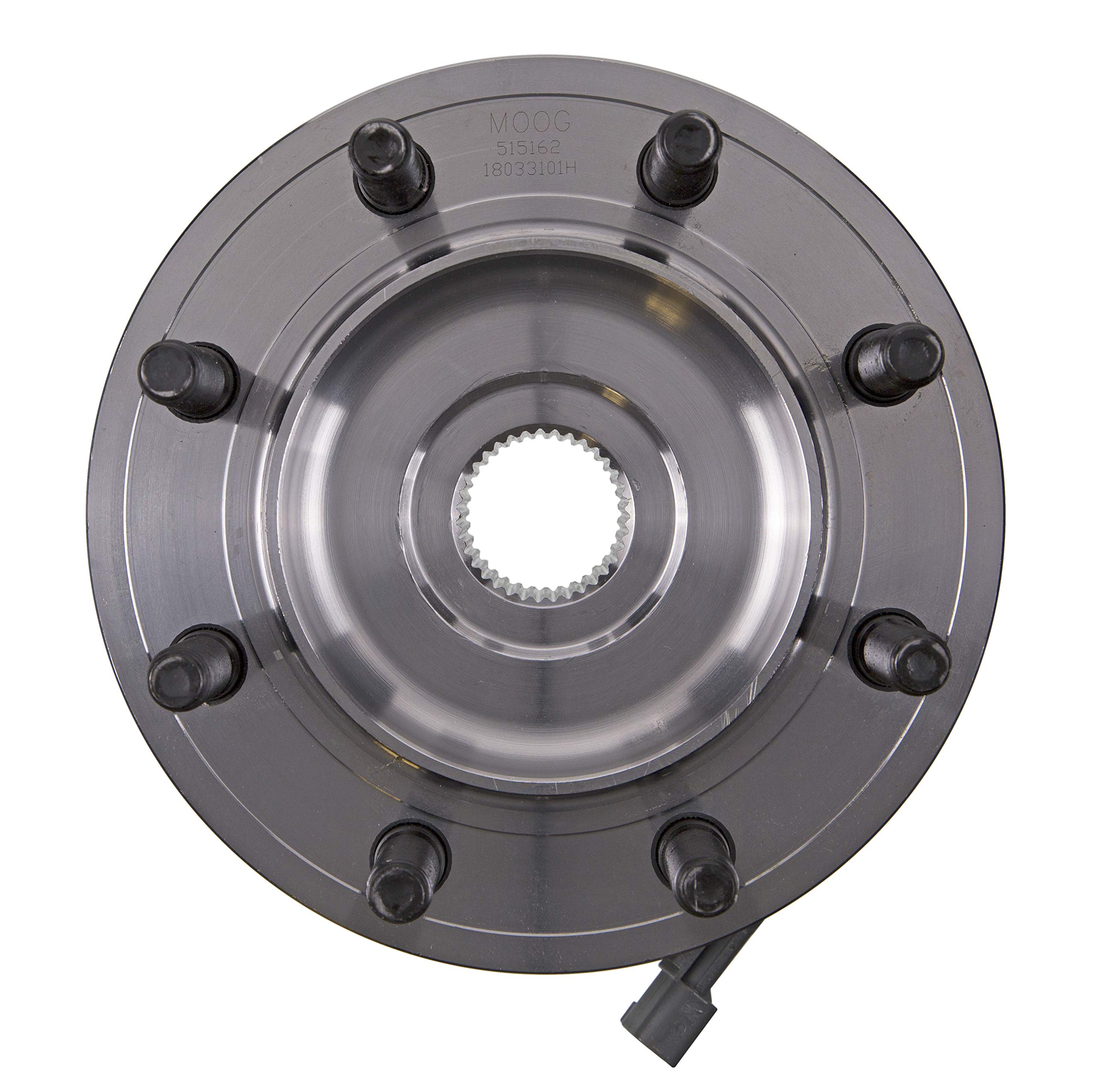 MOOG 515162 Wheel Bearing and Hub Assembly Replacement for Dodge Ram 2500 3500 4WD 2WD - Durable Front Rear Axle Parts for Off-Roading, Towing & Heavy-Duty Driving