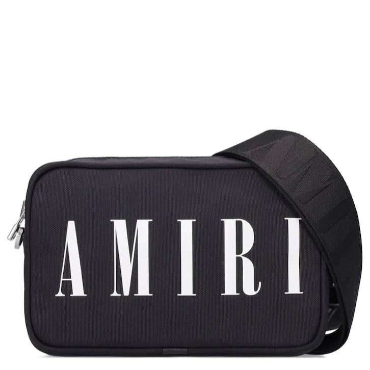 Amiri Nylon Logo Crossbody Bag for Men - Stylish Designer Shoulder Bag for Travel, Work & Everyday Use