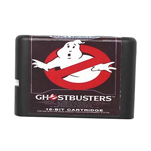 Ras Sega MD Game Card - Ghostbusters for 16-bit Sega MD Game Cartridge, Compatible with Megadrive Genesis System, Perfect for Retro Gaming Enthusiasts