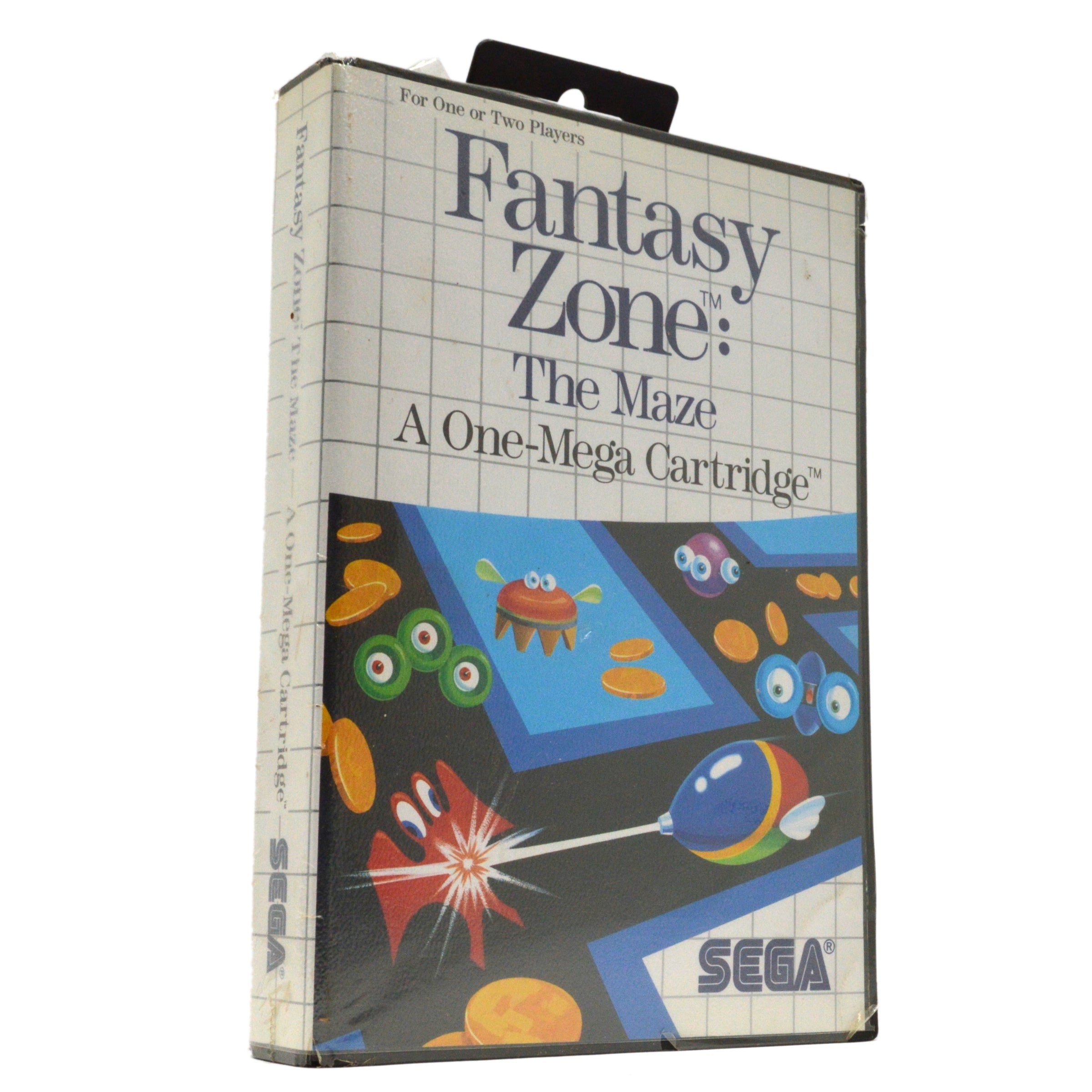 Vintage SEGA Master System Fantasy Zone: The Maze SMS Video Game (1988) - Sealed & Collectible - Perfect for Retro Gaming Enthusiasts & Classic Console Collectors
