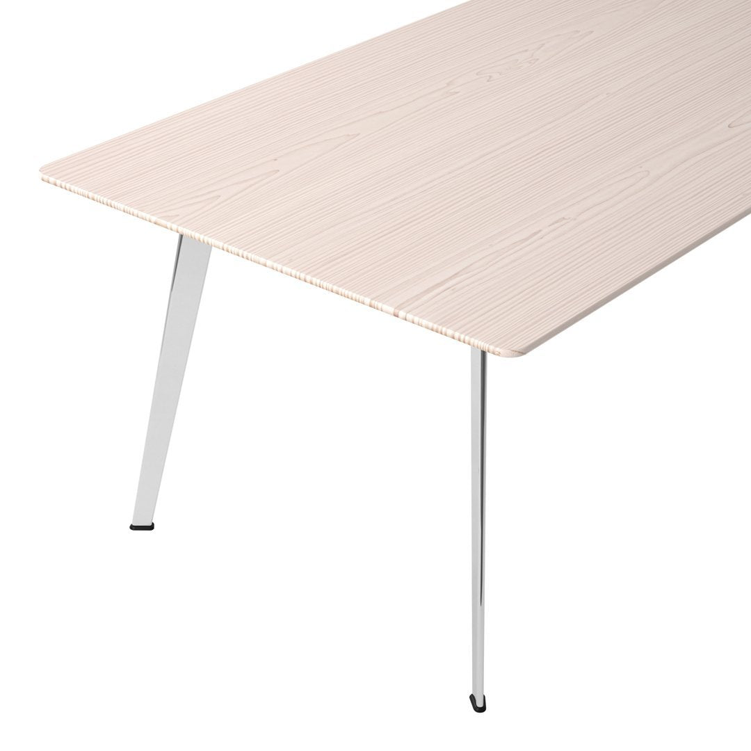 JW Modern Rectangular Dining Table - Stylish & Durable for Home, Kitchen, and Restaurant Use