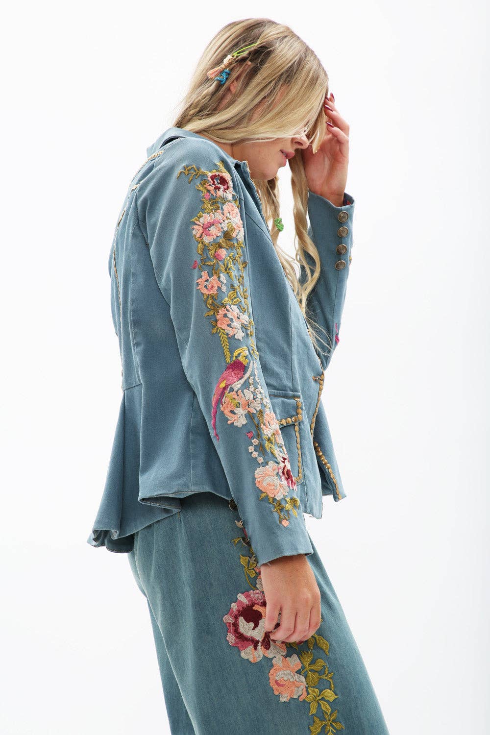 Stylish Women's Blazer for Work & Evening - Elegant Shine Blazer for Office, Parties & Special Occasions