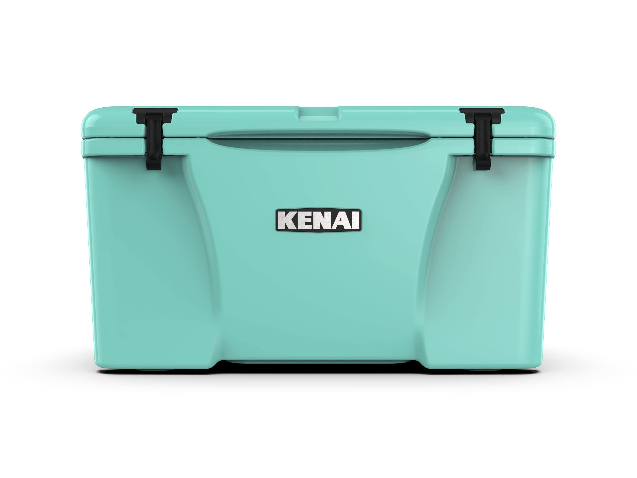 KENAI 45 Qt Rotomolded Cooler - Heavy Duty Insulated Ice Chest for Camping, Fishing, Hunting & Outdoor Adventures | Lifetime Warranty | Made in USA | Perfect for Beach, Boat, Tailgating & Road Trips