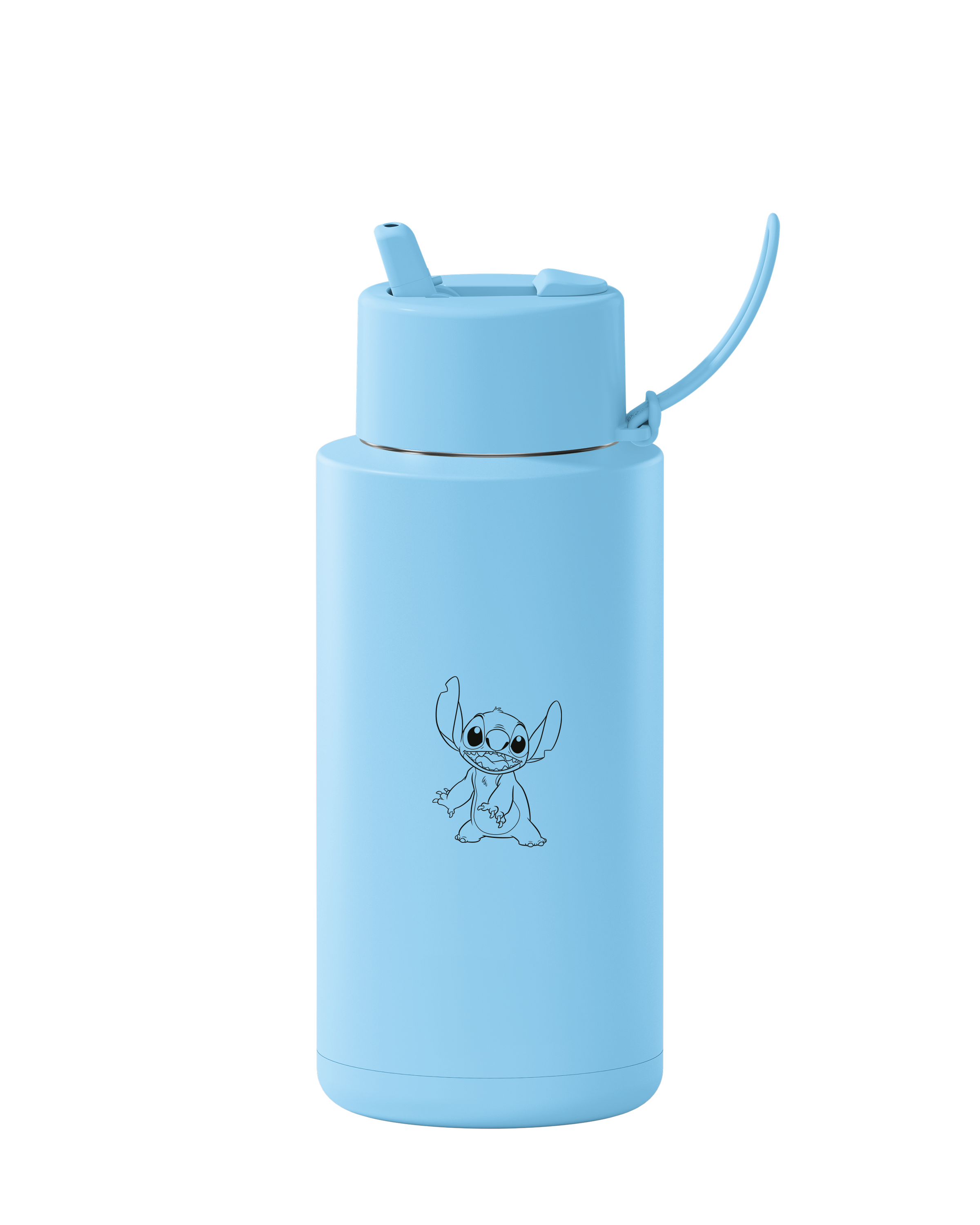 Disney Pixar Ceramic Reusable Water Bottle 34oz (1000ml) - Insulated Stainless Steel Travel Mug for Hot & Cold Drinks, Perfect for School, Office, Gym, and Outdoor Activities