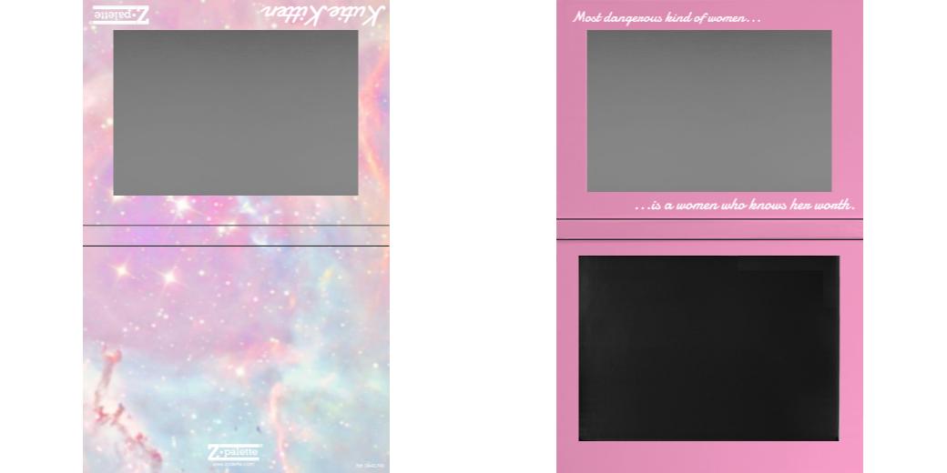 Custom Extra Large Z Palette - Magnetic Makeup Palette for Eyeshadows & Blush - Perfect for Professional Makeup Artists & Travel