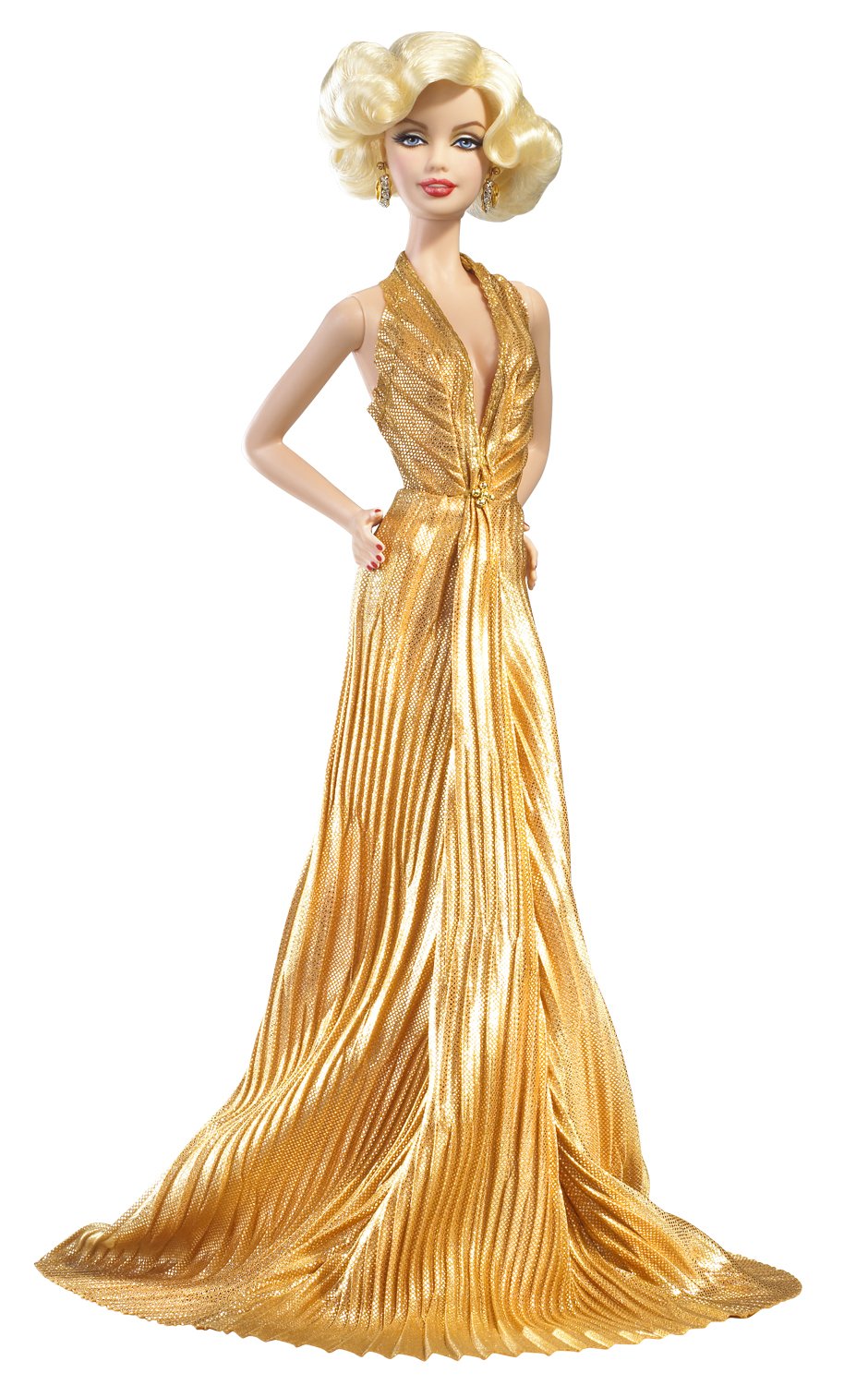 Barbie 50th Anniversary Pink Label Collection - Barbie as Marilyn Monroe Blonde Ambition Doll | Limited Edition Collector's Item | Perfect for Display, Gifts & Barbie Enthusiasts