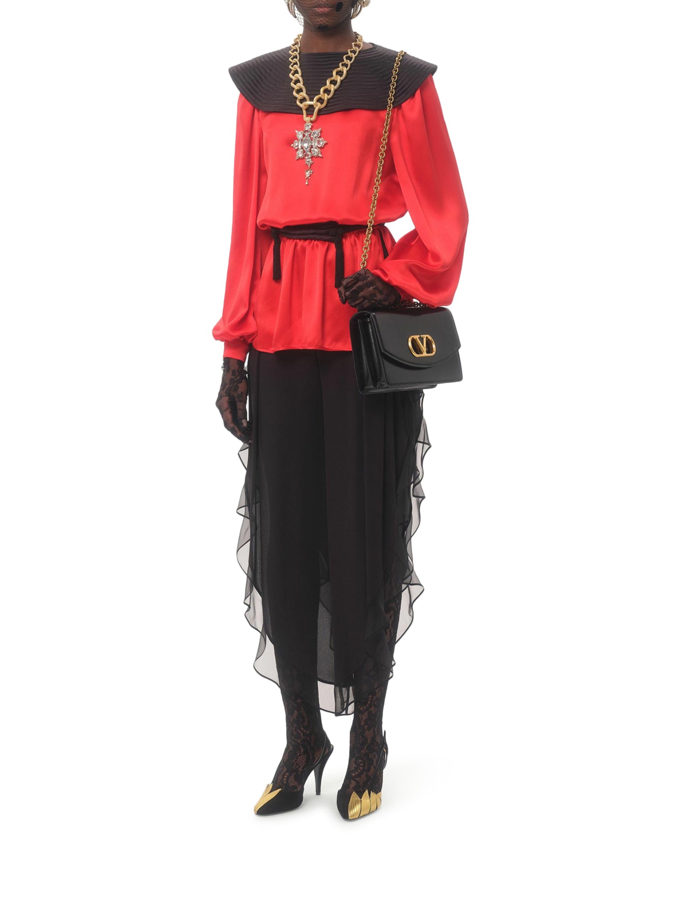 Stylish Georgette Balloon Pants for Women - Comfortable & Flowy Wide Leg Trousers - Perfect for Casual Wear, Office, and Summer Outfits