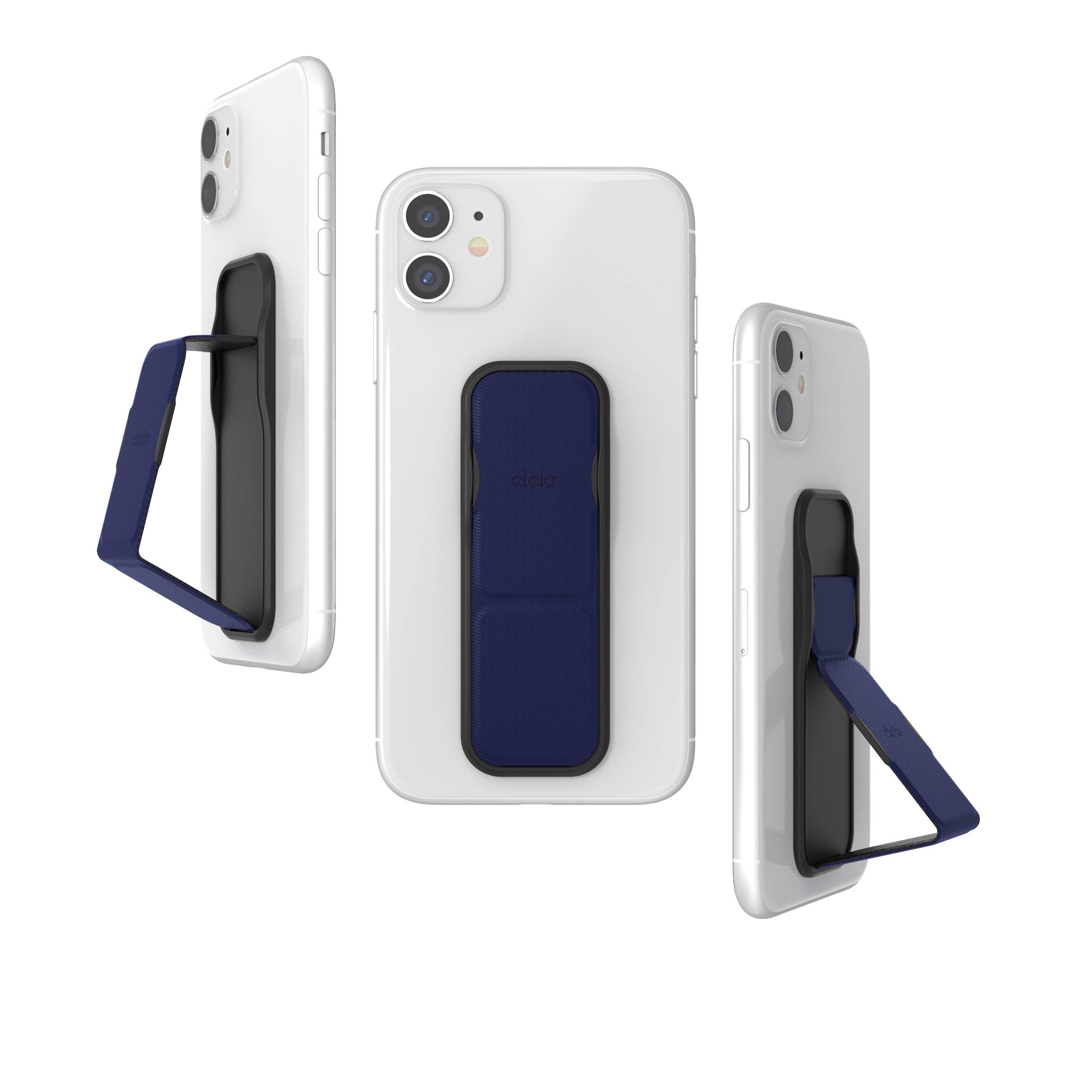 Universal Phone Grip Stand for iPhone & Samsung - Navy Blue | Multi-Angle Viewing for Phones & Tablets | Perfect for Watching Videos & Selfies