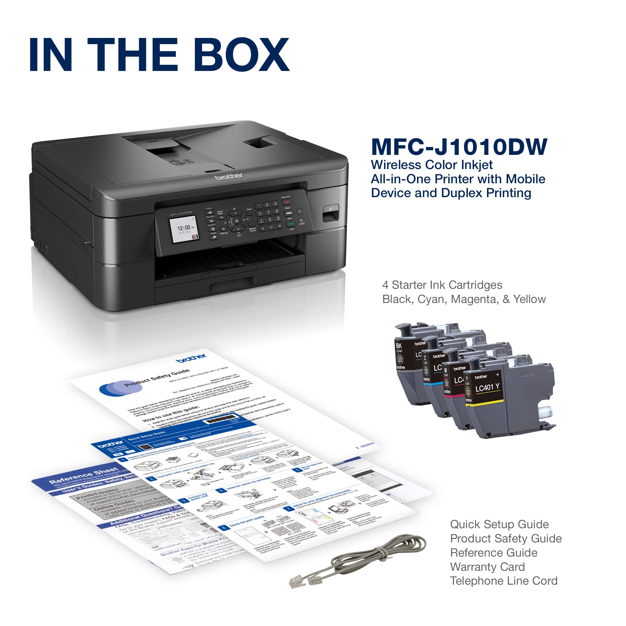 High-Quality Printer with XL Black Toner Cartridge - Fast & Reliable Printing for Home, Office & Business Use
