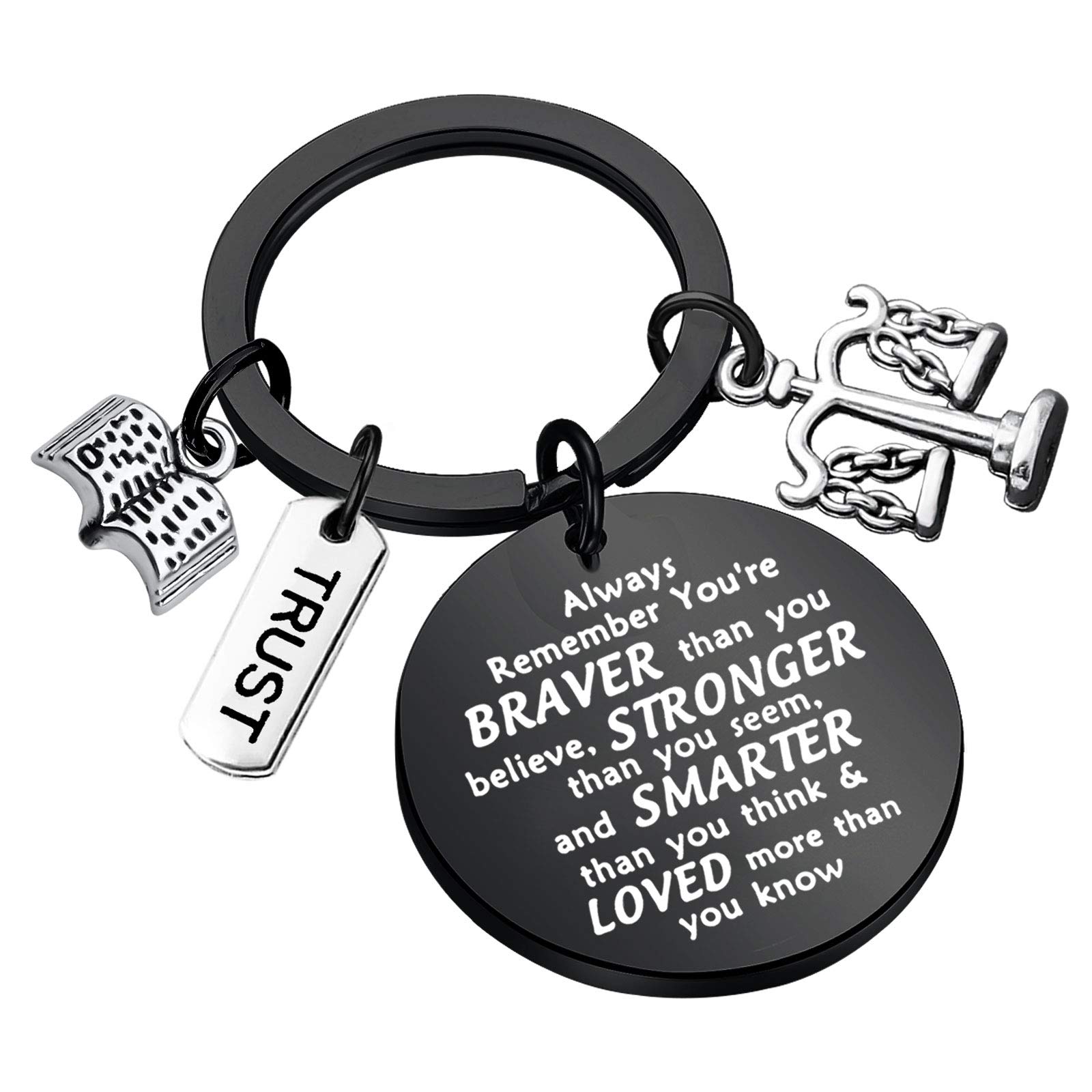 FUSTMW Lawyer Gifts - Elegant Justice Scale Lawyer Keychain Jewelry for Attorneys | Perfect Graduation, Appreciation & Office Decor Gift for Legal Professionals