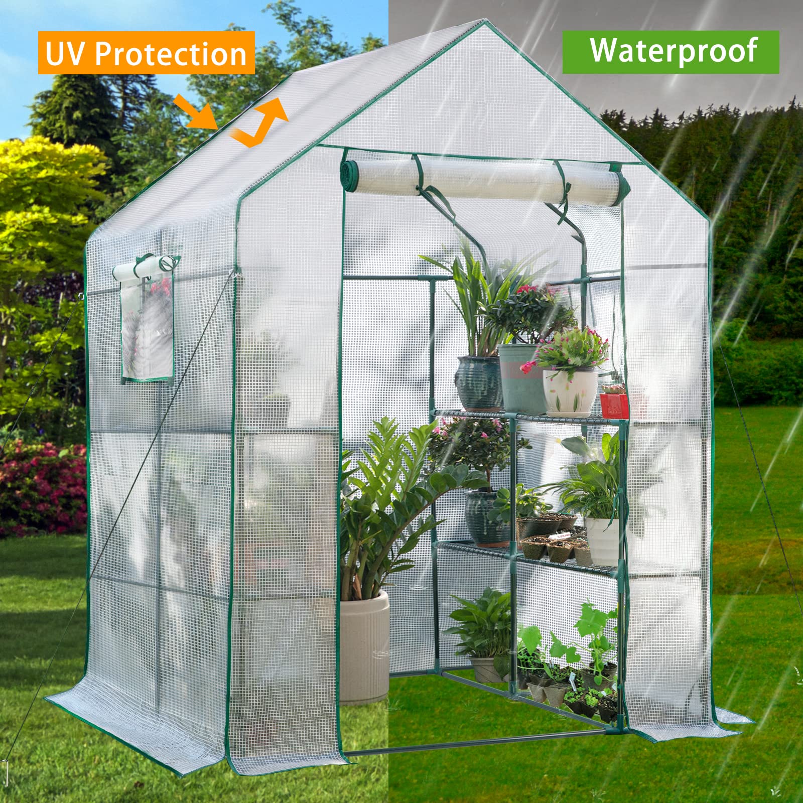 Best Portable Walk-in Greenhouse for Outdoors - 56