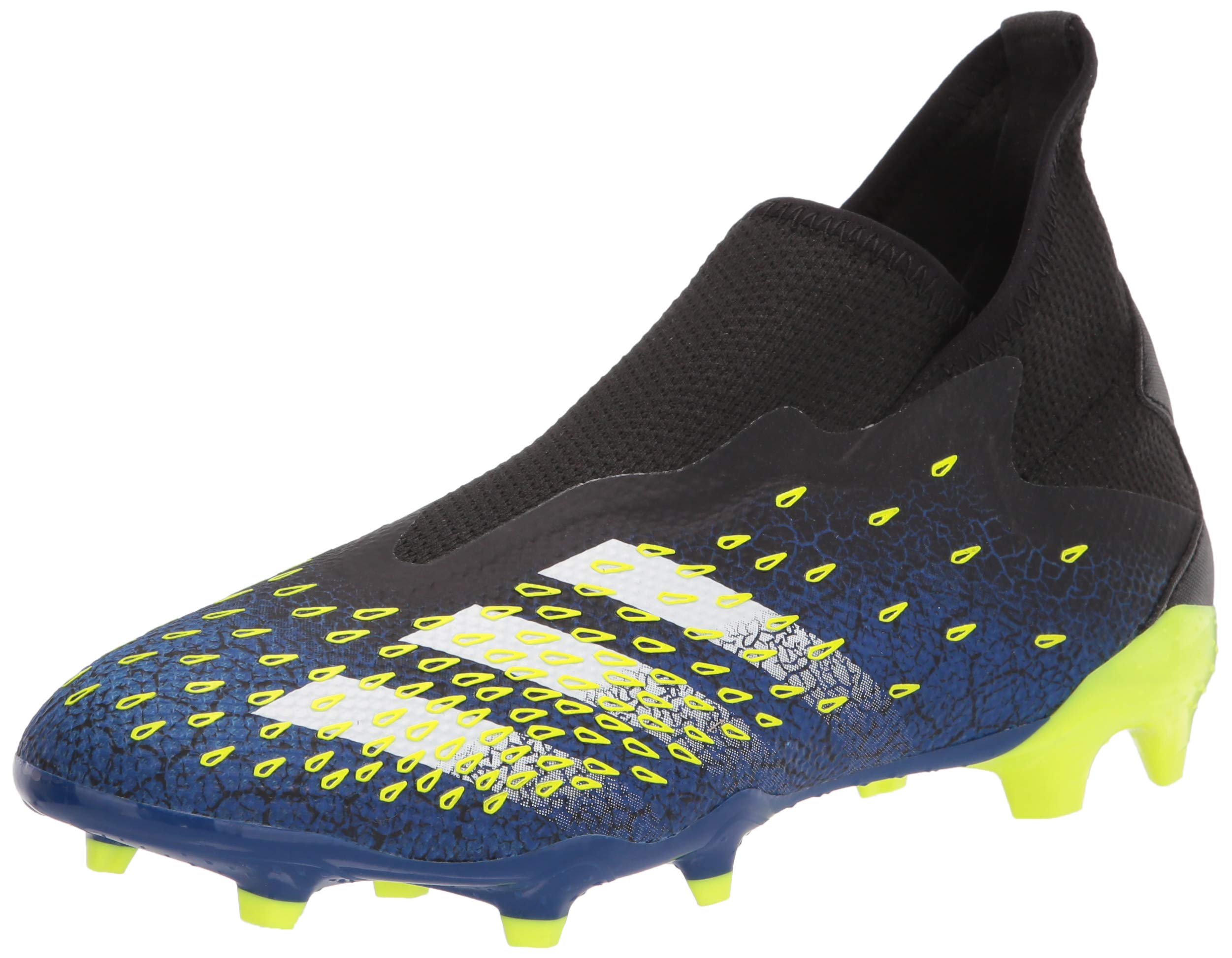 Adidas Freak .3 Laceless Firm Ground Soccer Cleats - Lightweight & Breathable for Men - Perfect for Turf Matches & Training Sessions