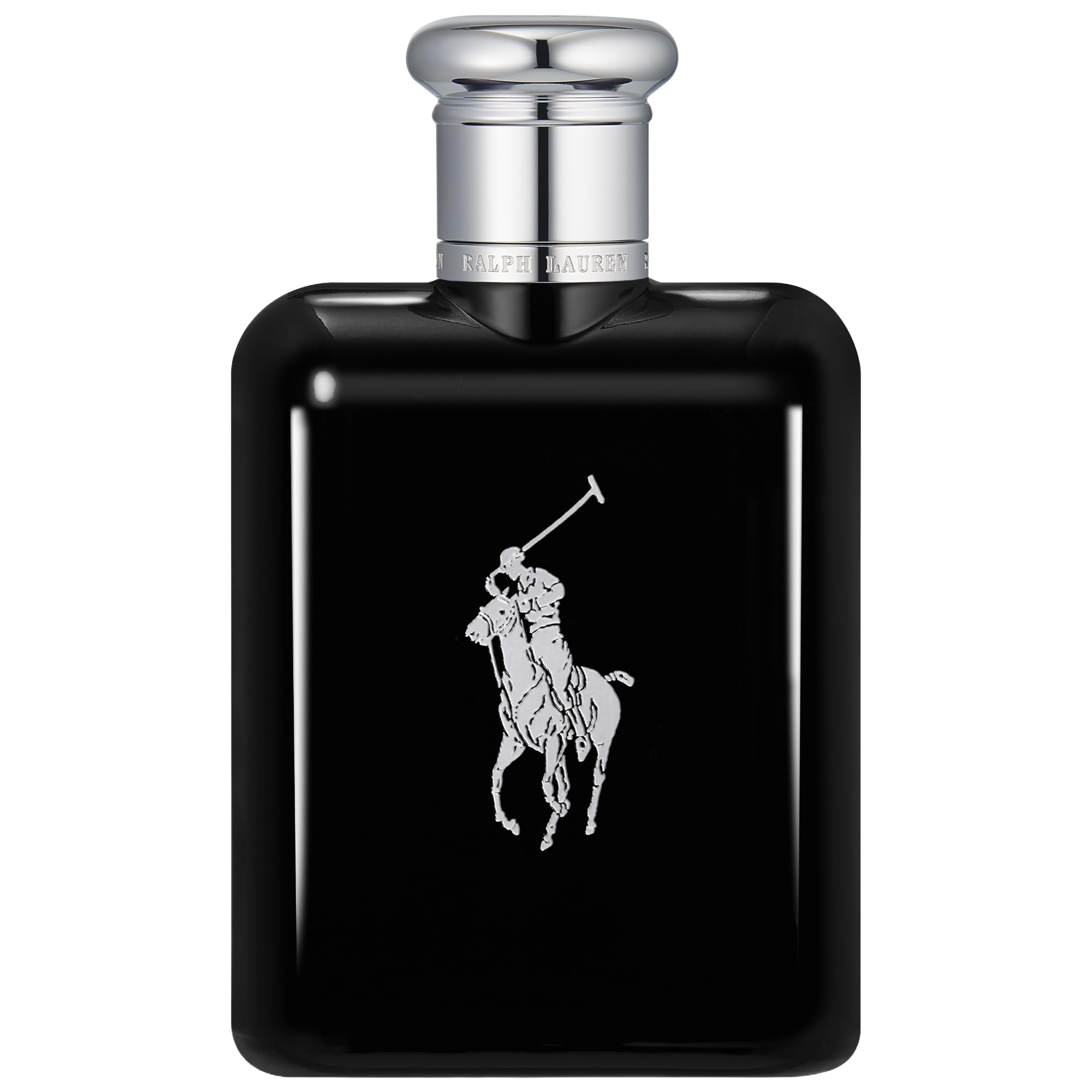 Ralph Lauren Polo Black Eau de Toilette for Men - Woody Fresh Cologne with Patchouli, Sandalwood & Mandarin - Medium Intensity Fragrance - Perfect for Date Night, Office & Everyday Wear