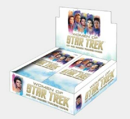 2021 Rittenhouse Archives The Women of Star Trek Art & Images Trading Cards - Factory Sealed Collector's Box | Perfect for Sci-Fi Fans, Gift Giving & Card Collectors