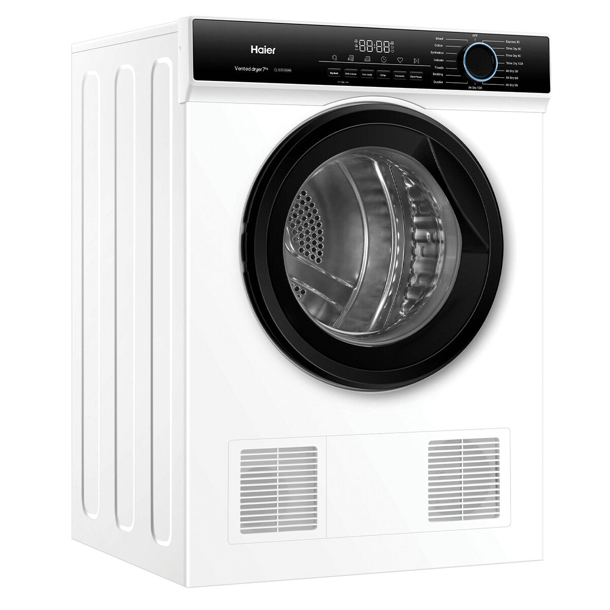 Haier 300 Series 6kg Sensor Vented Dryer HDV60AWW1 - Energy Efficient Laundry Solution for Small Homes & Apartments