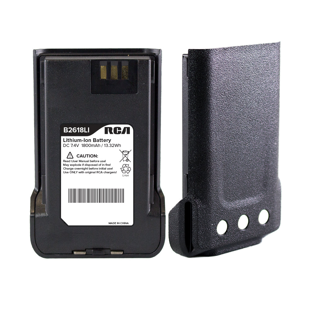 RCA B2618LI Rechargeable Battery - Long Lasting Power for RC Toys, Flashlights & Electronics - Perfect for Home, Office & Outdoor Use