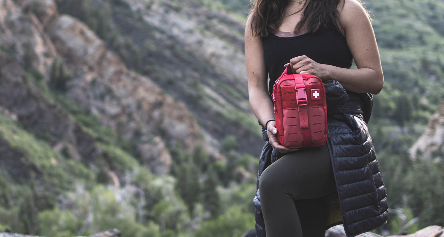 MyFAK Mini First Aid Kit - Compact & Portable Emergency Medical Supplies for Travel, Hiking, and Home Use