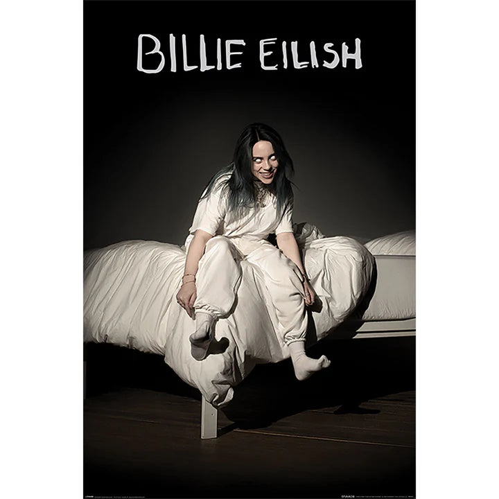 Billie Eilish Official Merchandise - When We All Fall Asleep Where Do We Go Album T-Shirt & Hoodie Collection - Perfect for Concerts, Gifts & Music Fans