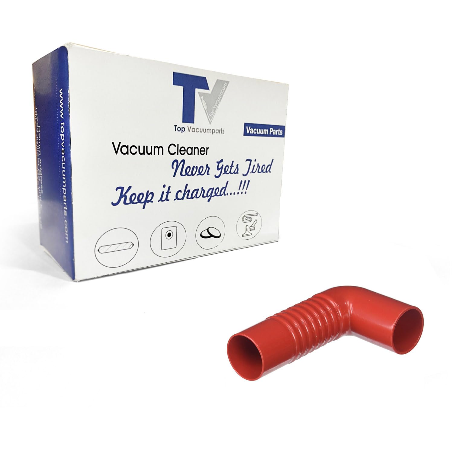 Original Kirby Vacuum Cleaner Replacement Shampoo Connector Elbow Hose - Compatible with Part #308114 - Perfect for Deep Cleaning Carpets & Upholstery