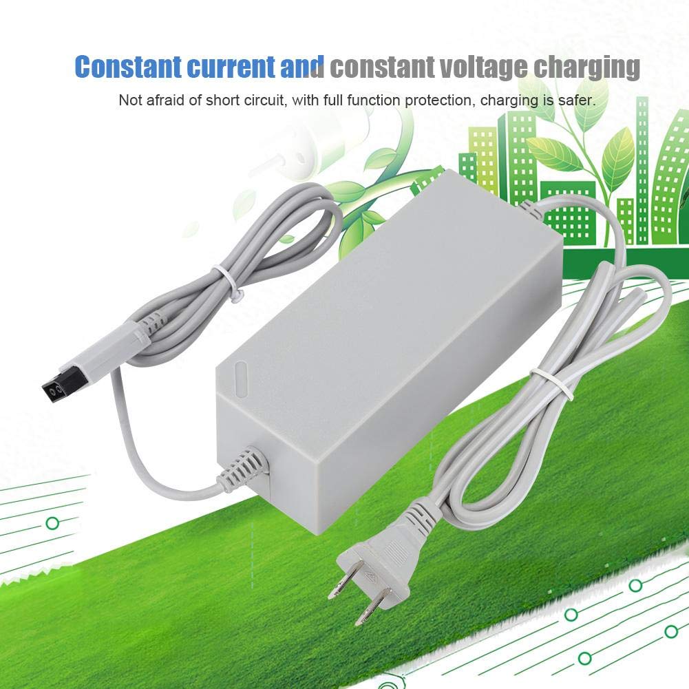 Original Title: Power Supply AC Adapter Charger Cable Cord for Gamepad, Replacement DC12V/3.7A Charger for Wii Console, 100-240V(US)   Optimized Title: **12V 3.7A AC Power Adapter Charger for Wii Console & Gamepad - Replacement 100-240V Universal Power Supply (US Plug) - Perfect for Gaming & Home Entertainment**