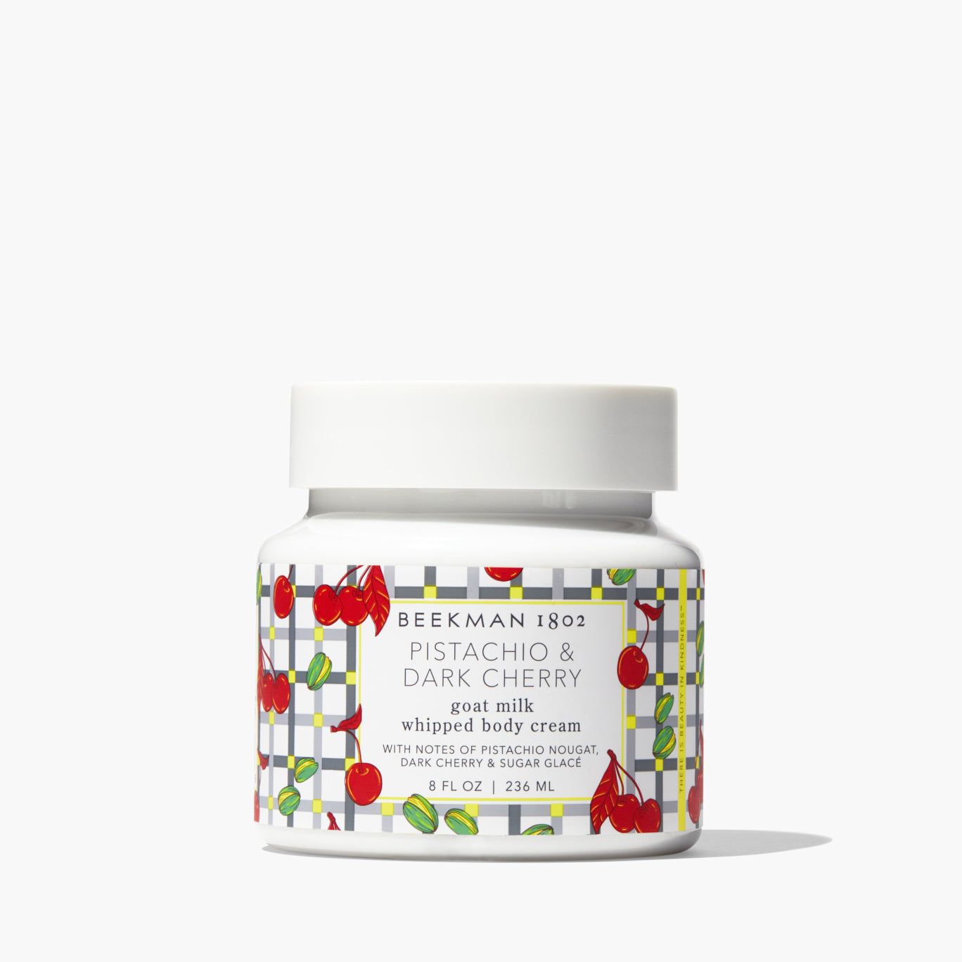 Organic Pistachio & Dark Cherry Whipped Body Cream - Ultra Hydrating Moisturizer for Dry Skin | Perfect for Winter Care & Daily Body Nourishment