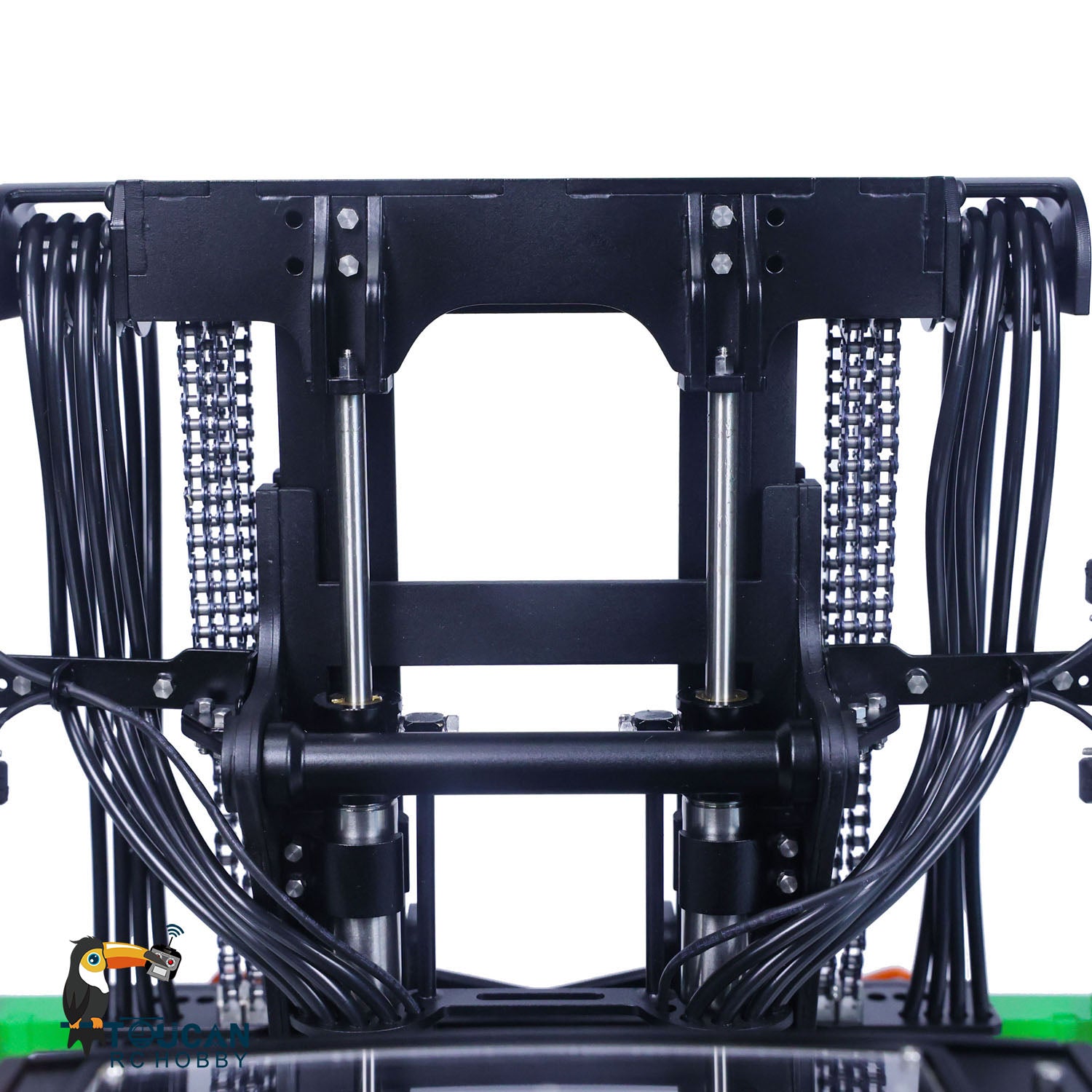 1:14 LESU LD160S Metal Hydraulic RC Forklift Truck - Remote Control Car with Sound & Light System, ESC Servo for DIY Hobby Model - Perfect for Construction Site Play, STEM Learning & Collector's Display